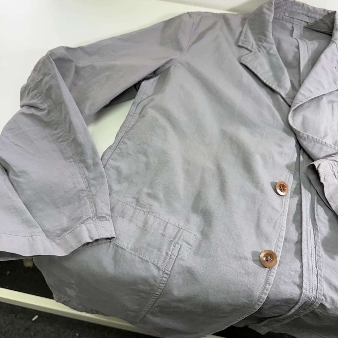 105 CP컴퍼니 그레이 면 블레이져 상품이미지2