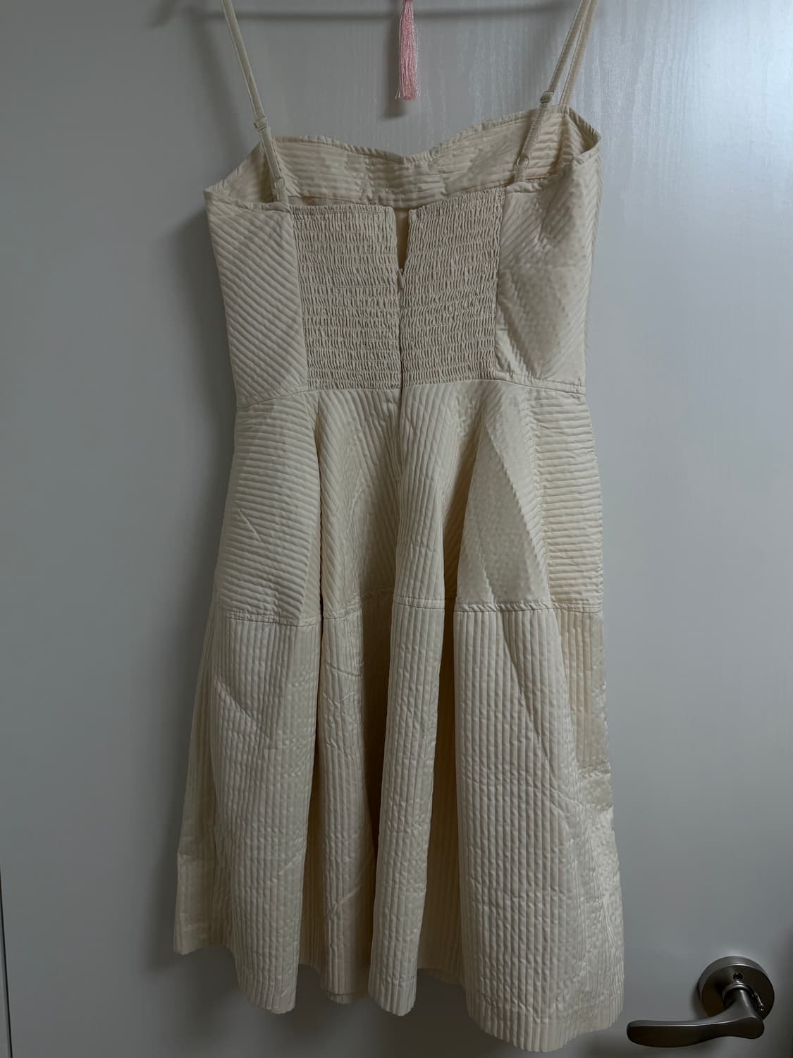 위드아웃썸머 흰색 원피스 상품이미지3