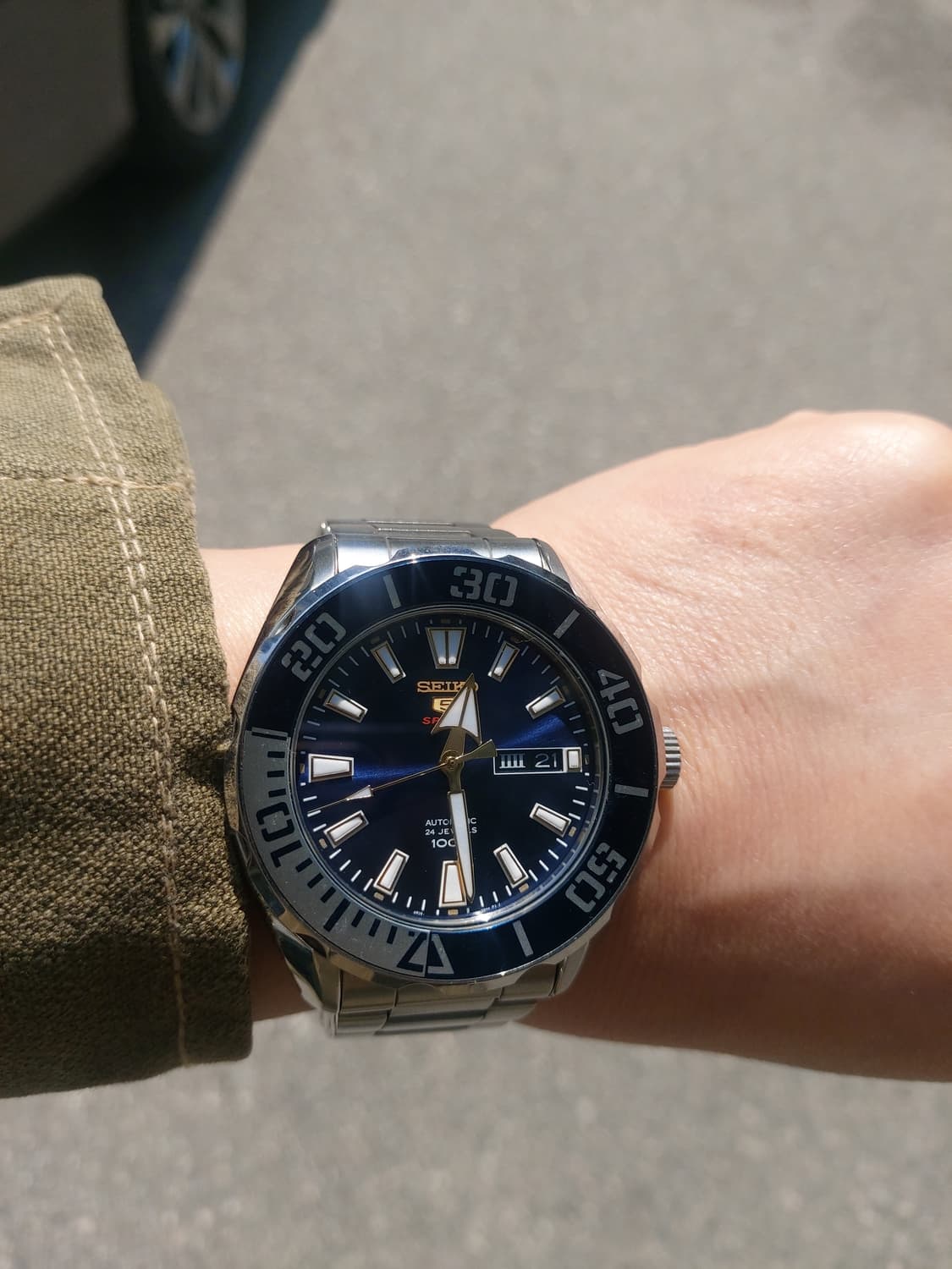 세이코 오토매틱 블루 다이버  상품이미지6