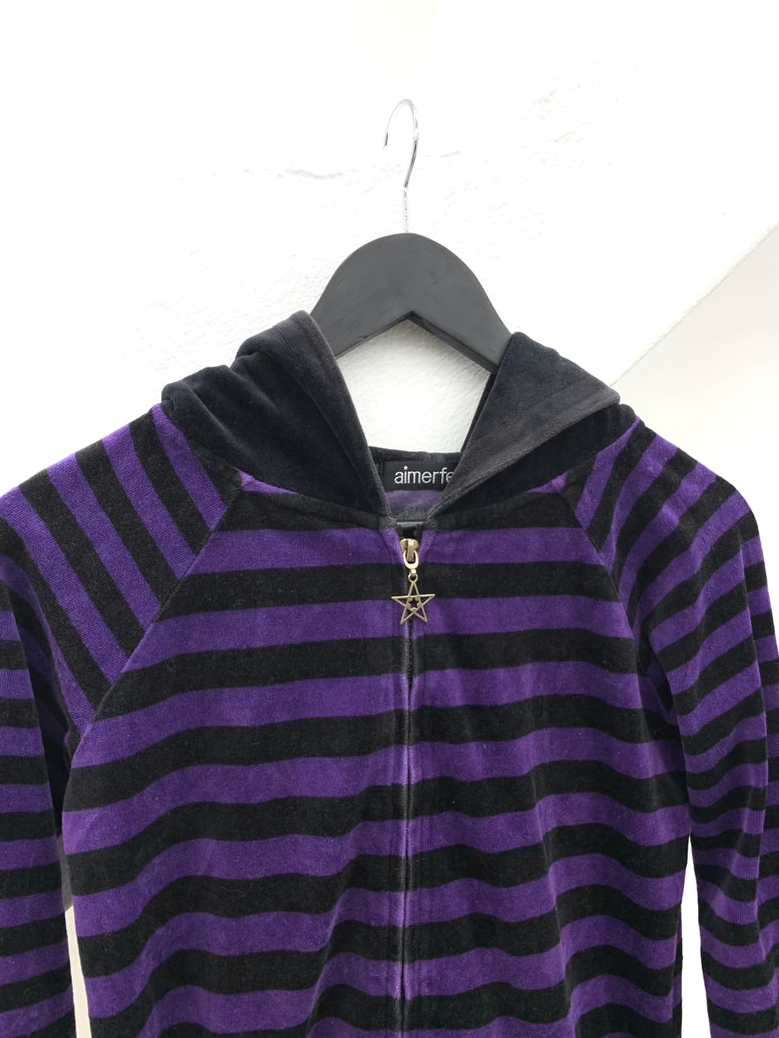 Purple stripe hoodie  상품이미지6