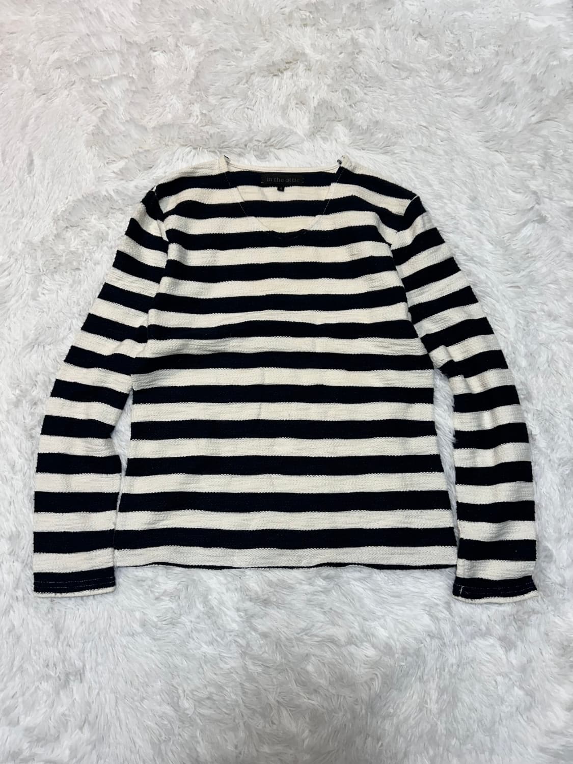 In The Attic punk stripe sleeve 상품이미지1