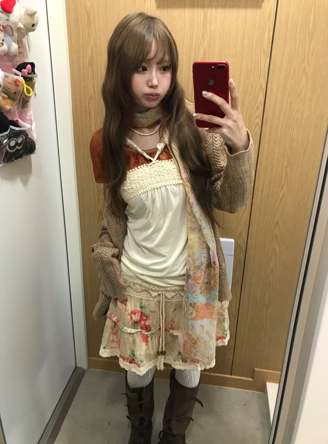 엑시즈팜 로즈 레이스 페어리 하구미 코디세트 상품이미지2