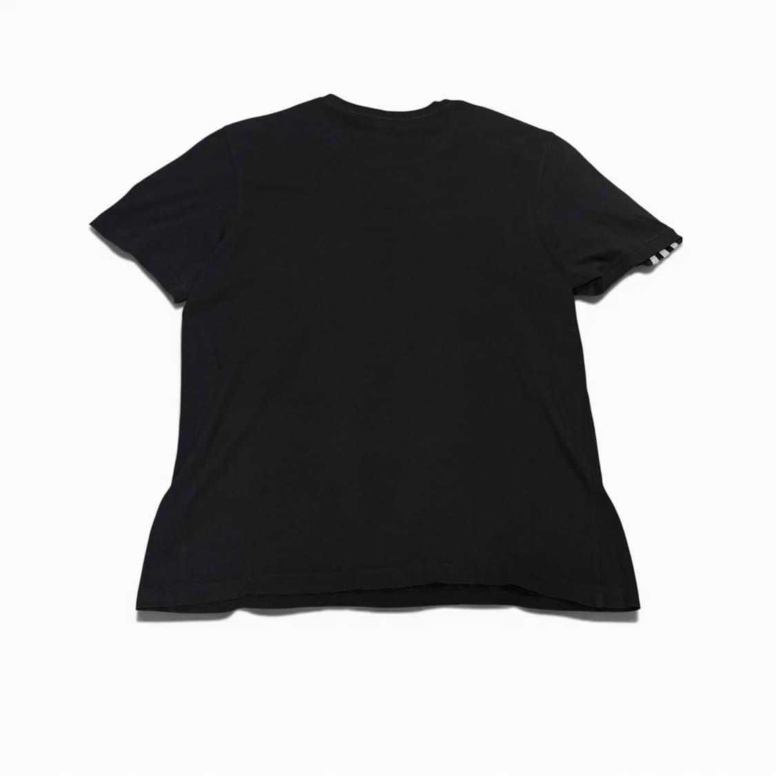 2XL 아디다스 블랙 삼선 반팔티 상품이미지2