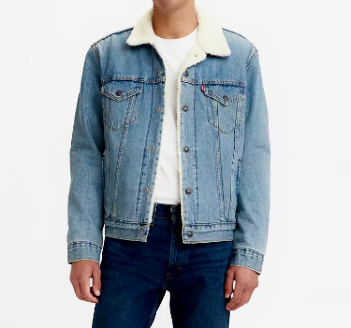 리바이스 양털 데님자켓 L(100) 상품이미지3