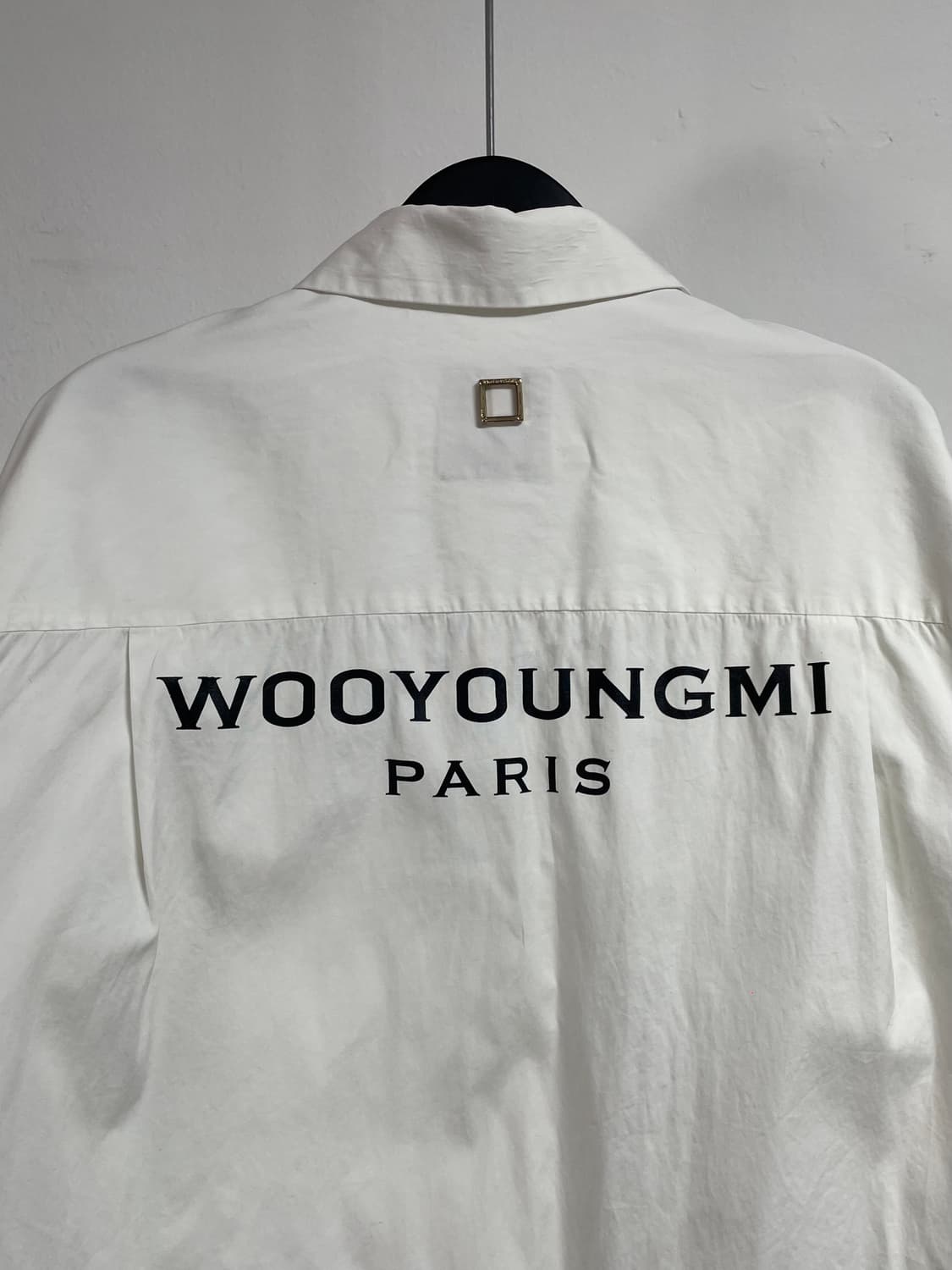 20s 우영미 백로고 숏슬리브 셔츠 (on.213)   상품이미지2