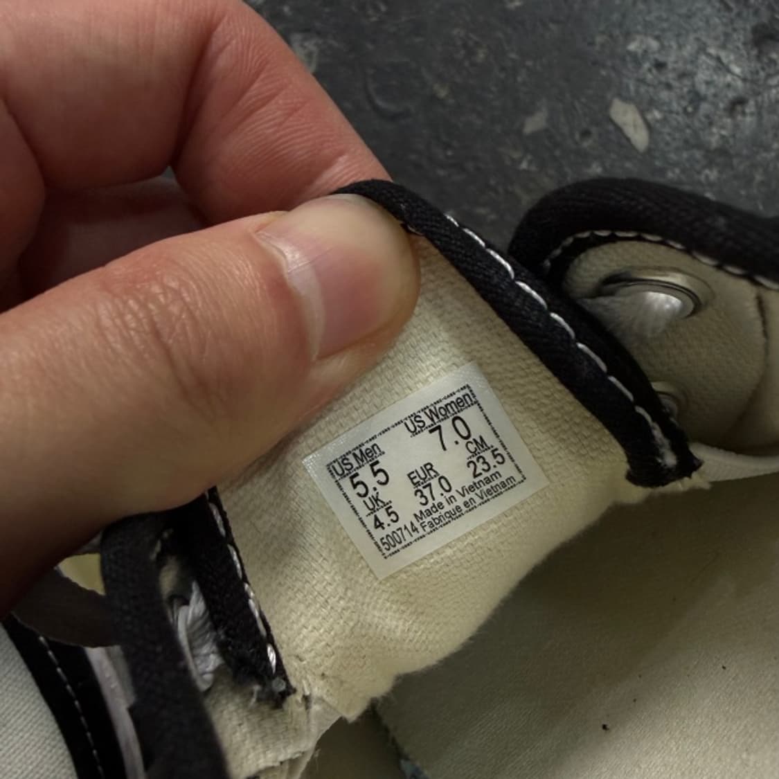 235 반스 어센틱 뮬 스탠딕 캔버스 체크 상품이미지7