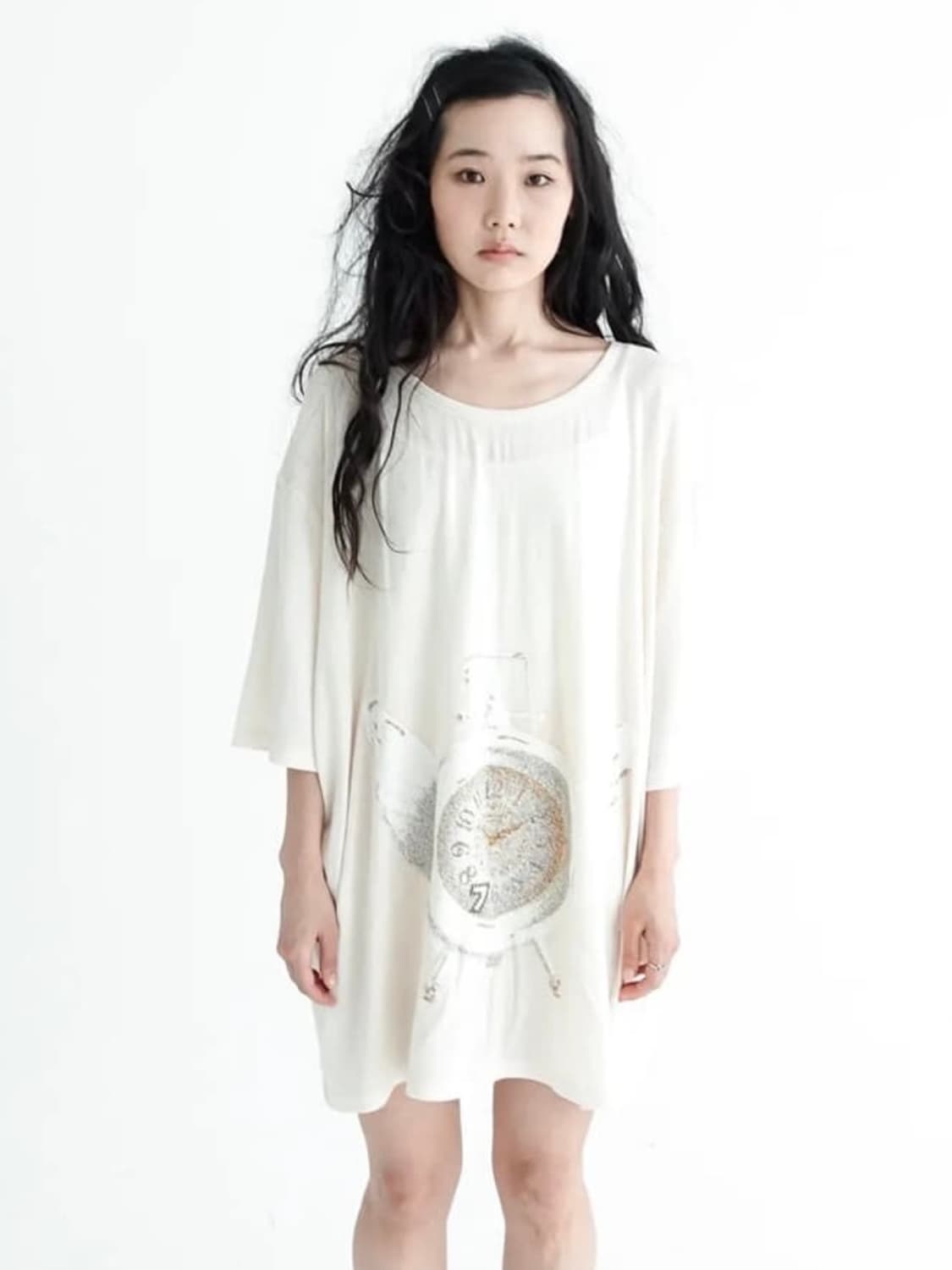 샵페어리 angel's clock loose t-shirt 상품이미지1