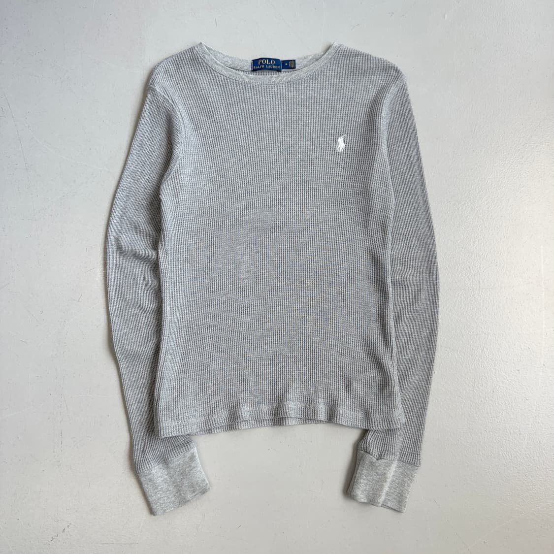 폴로 신형 포니 딱붙 니트 그레이 상품이미지2