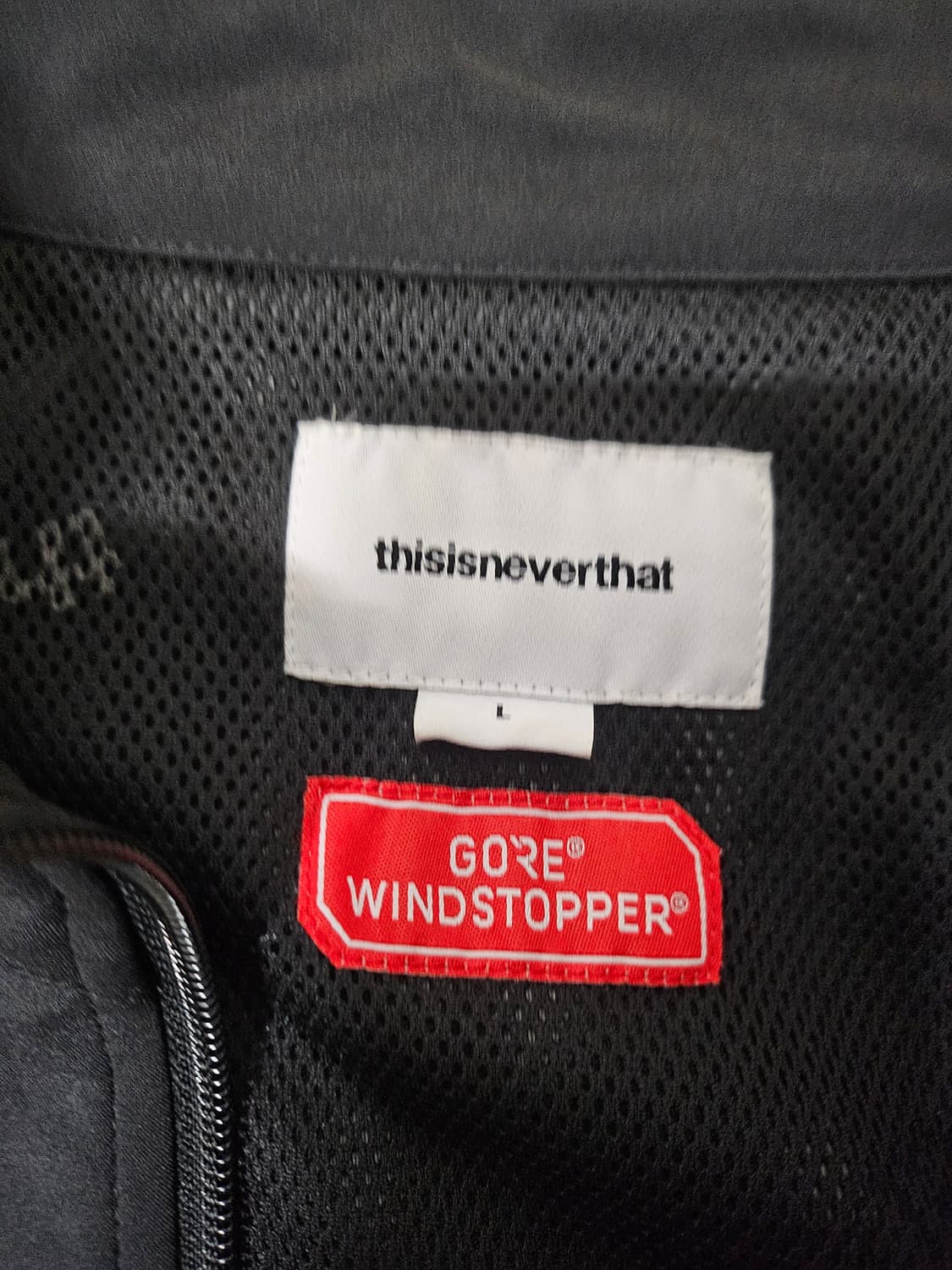 디스이즈네버댓 윈드스토퍼 자켓 L 판매 상품이미지2