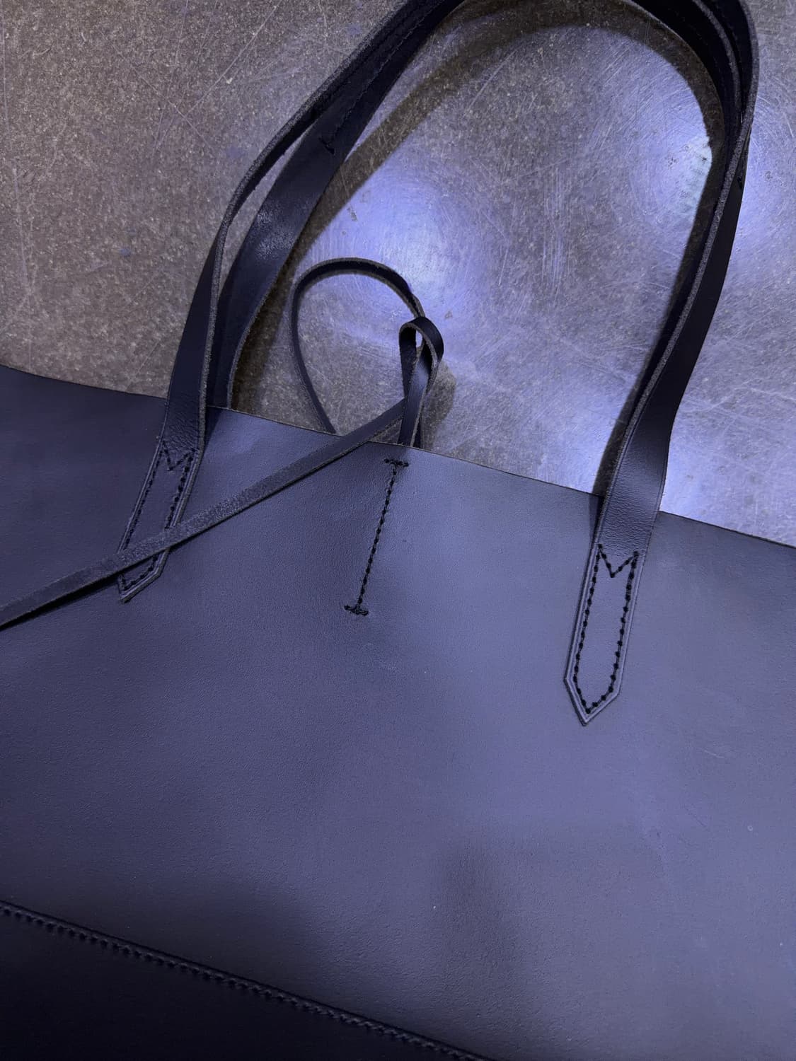 제이크루 뉴 업타운 레더 가죽 토트백 블랙 상품이미지3