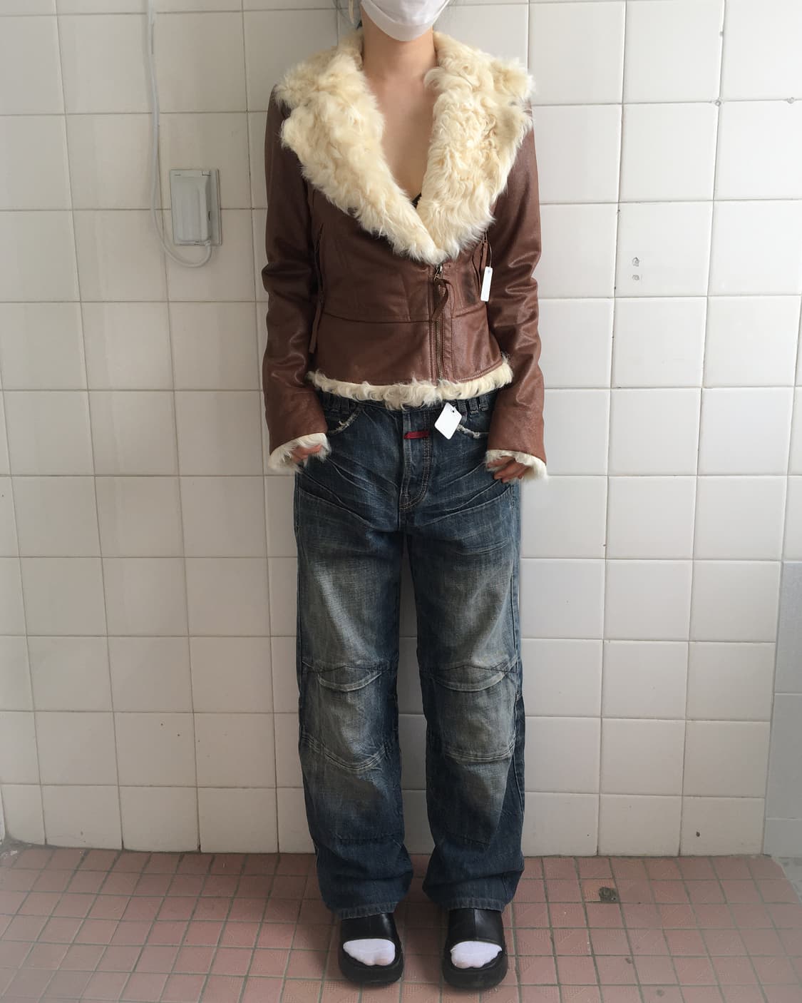 Lamb fur layered mustang 상품이미지1