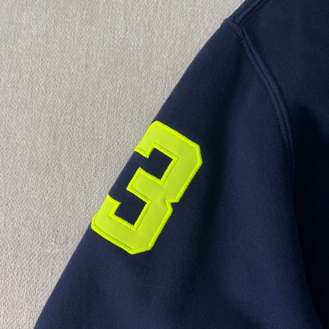 95 폴로랄프로렌 빅포니 네이비 3라인 후드티  상품이미지3