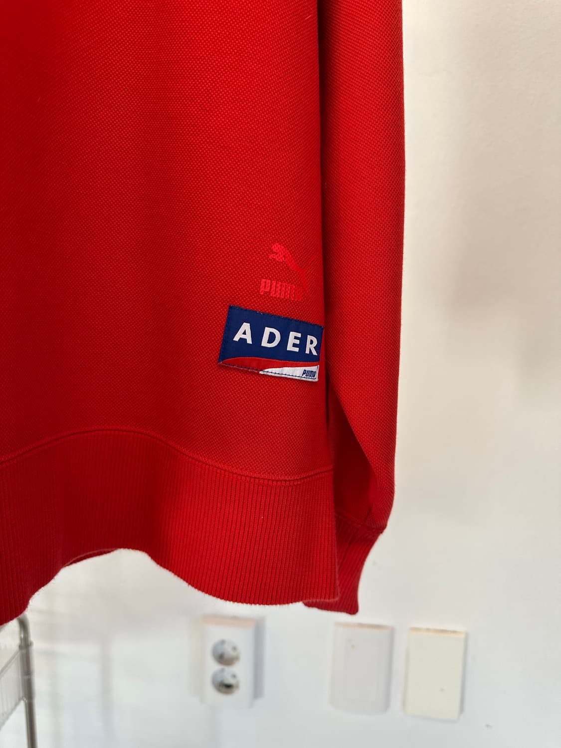 Ader error x puma red sweatshirt 상품이미지9