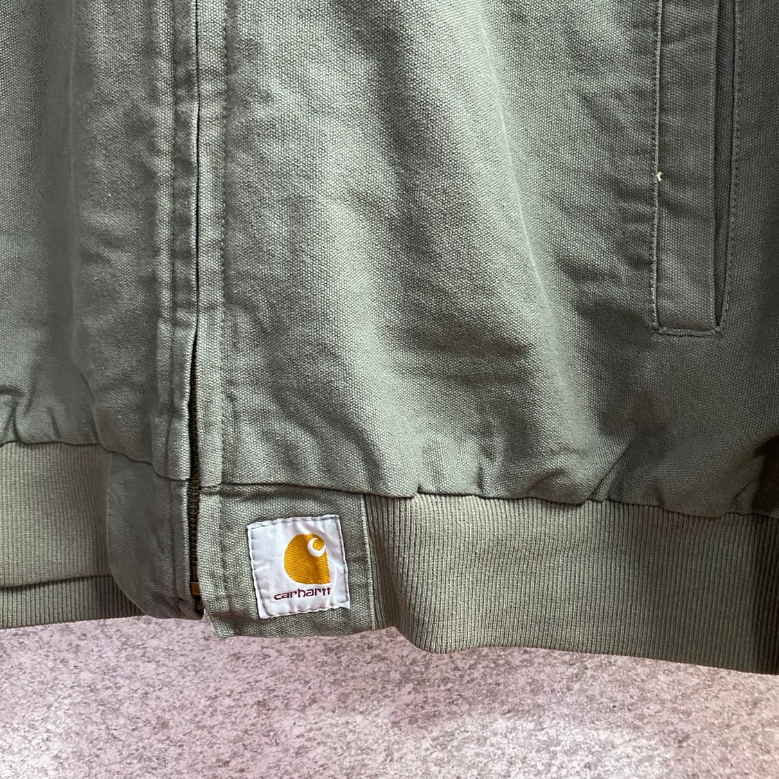 칼하트 wip og 카키 그레이 산타페 자켓 B3647 상품이미지3