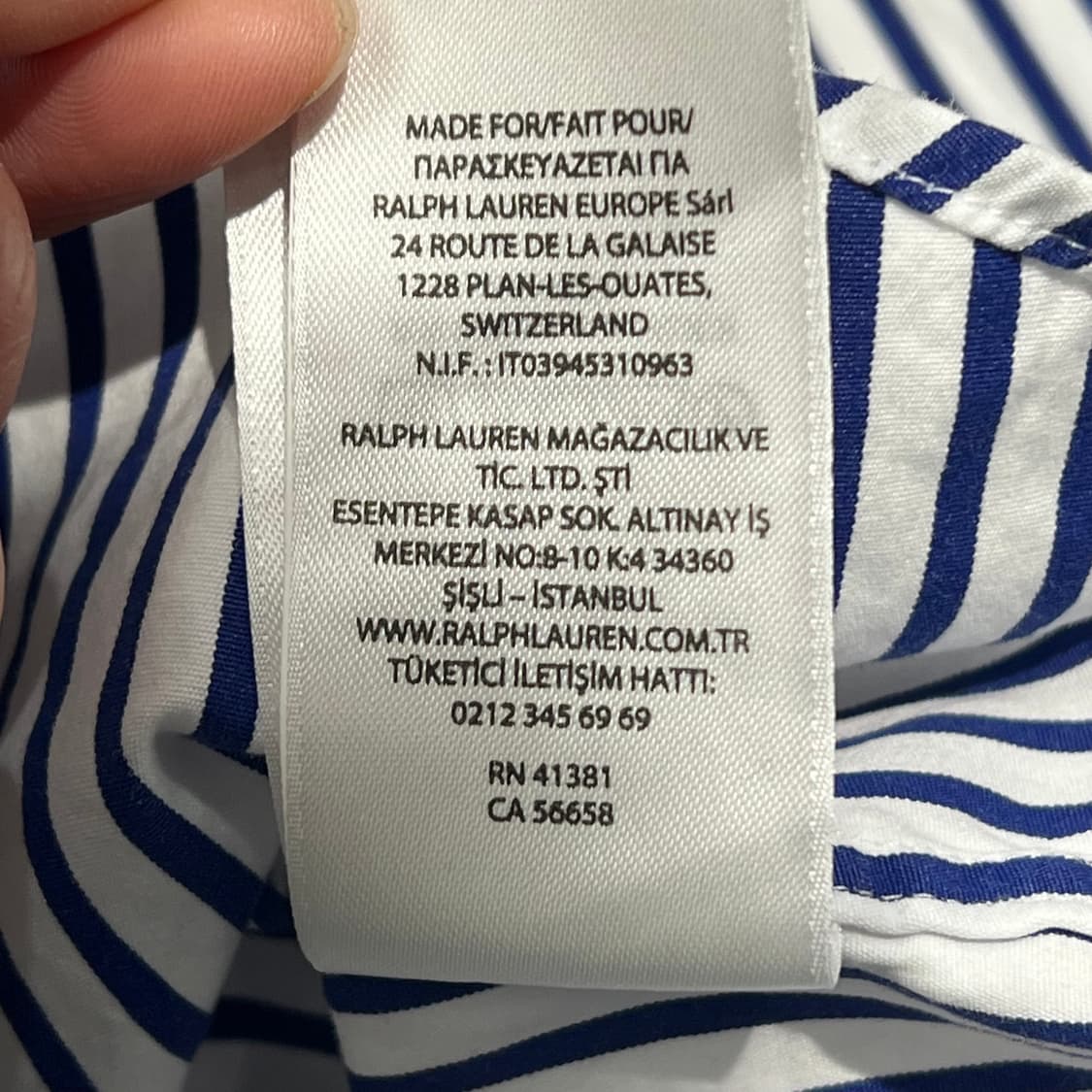 폴로 랄프로렌 스트라이프 셔츠 s09532 상품이미지8