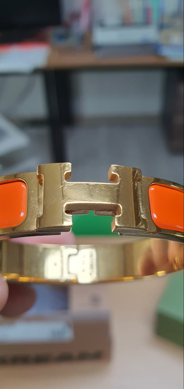 에르메스 클릭아슈pm 팔찌 정품A급(감정O) 상품이미지3