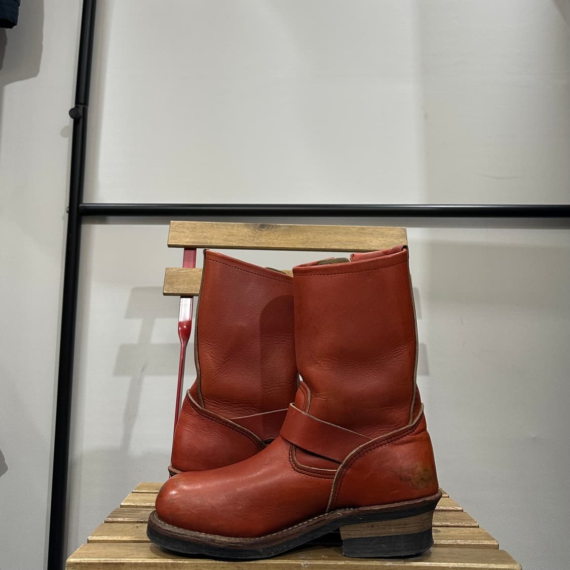 US5) 레드윙 부츠 레더 엔지니어 부츠 희귀 색상 상품이미지9