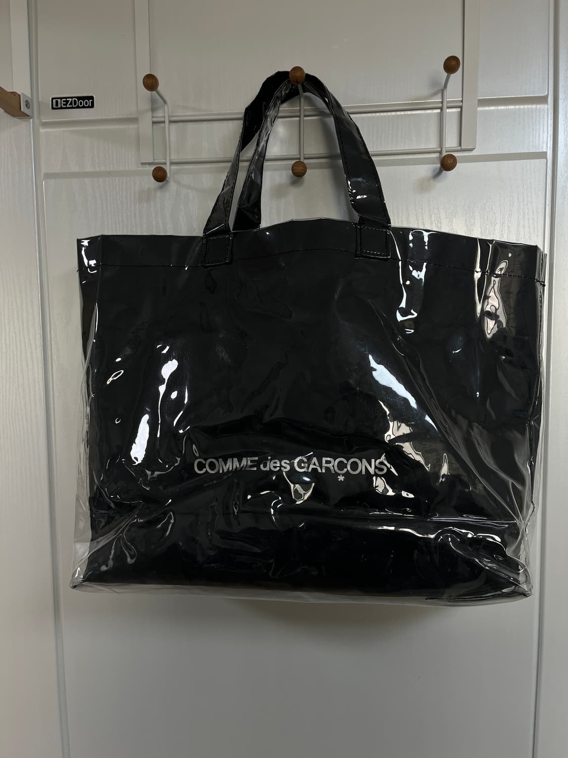 꼼데가르송 PVC 토트백 상품이미지5