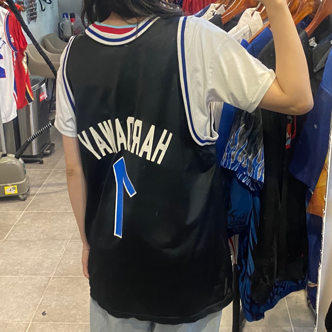 [NO.9] NBA Orlando HARDAWAY 블랙 져지 상품이미지5