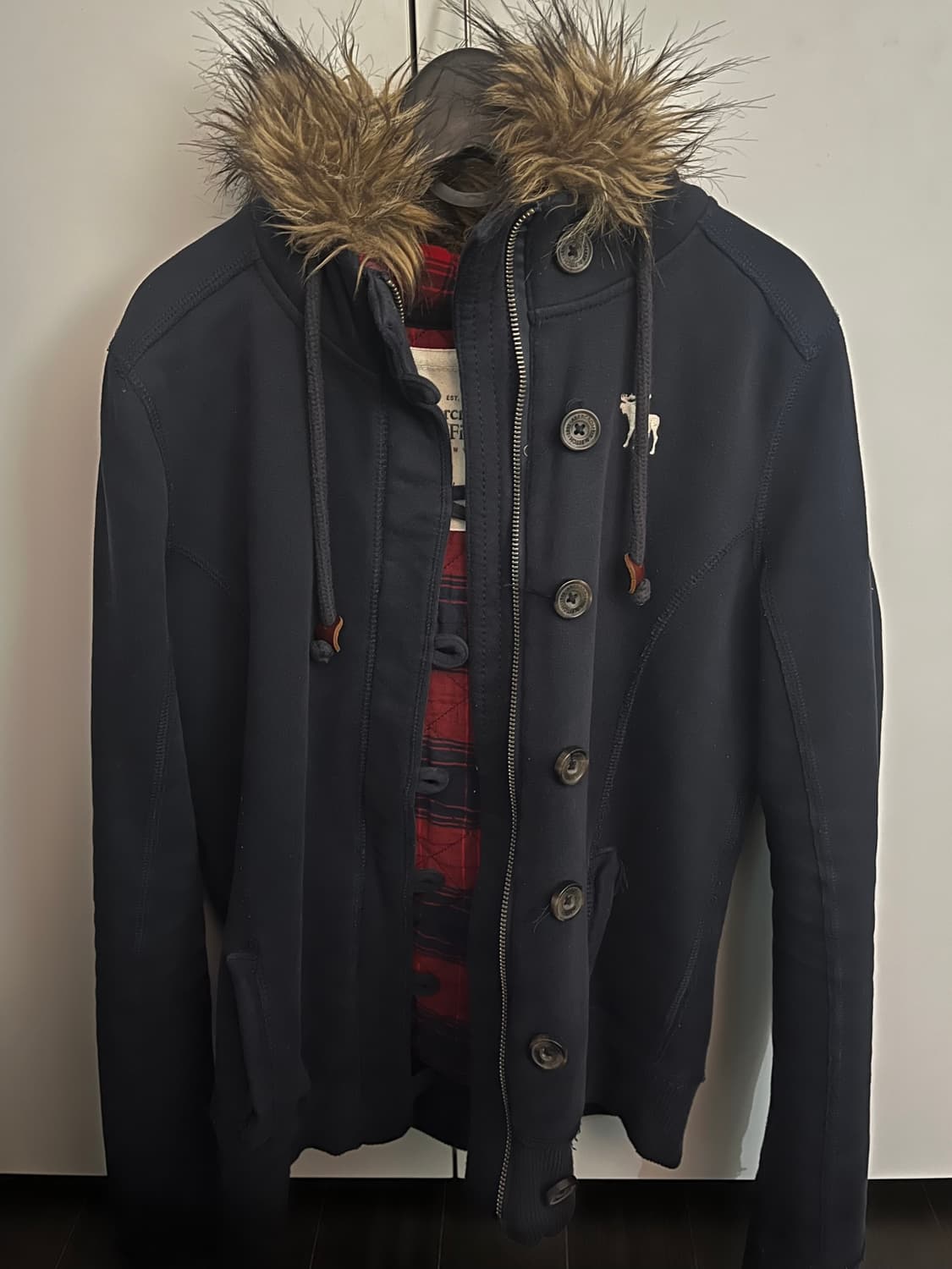 아베크롬비 퍼후드집업 울프죠 상품이미지1