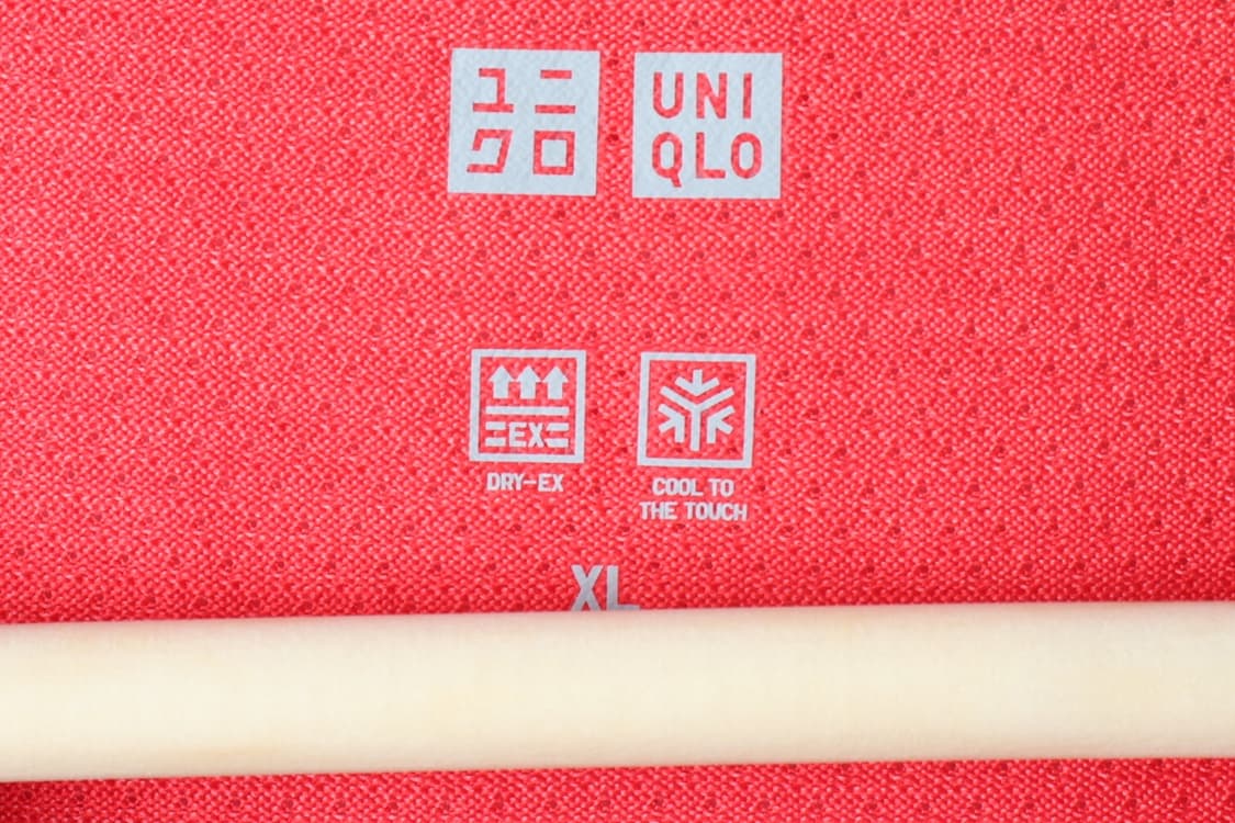 (XL-2XL) 유니클로 반팔 티셔츠 새상품 기능성 레드-H32732 상품이미지7