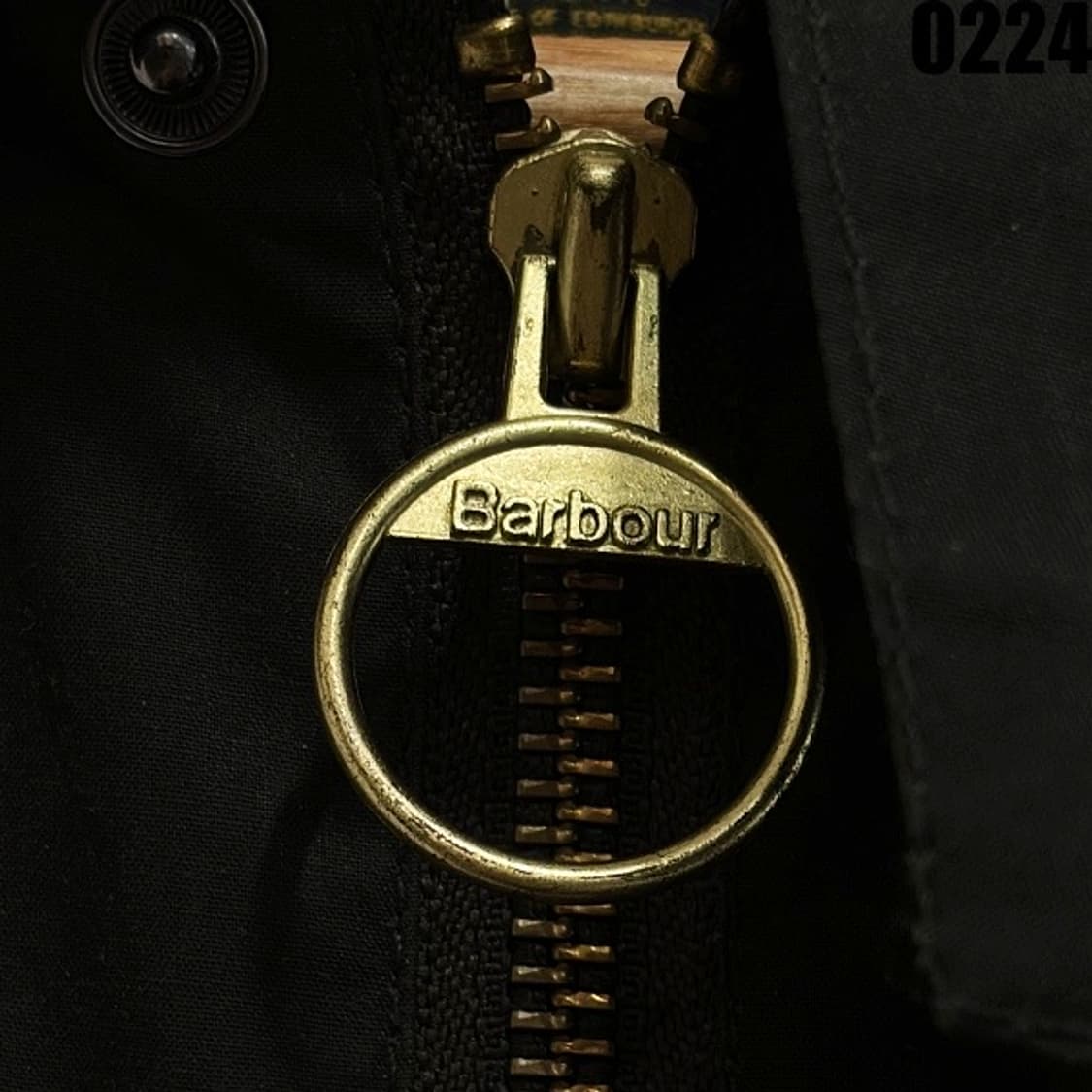 바버 왁스 집업 자켓 36 카키 0224 상품이미지4