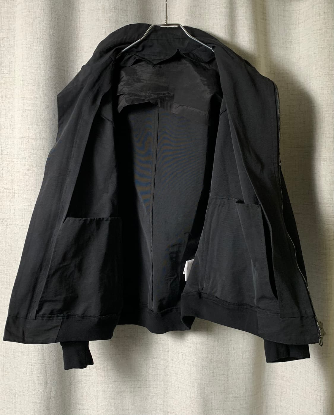 Julius 17ss 사선 하이넥 자켓 상품이미지7