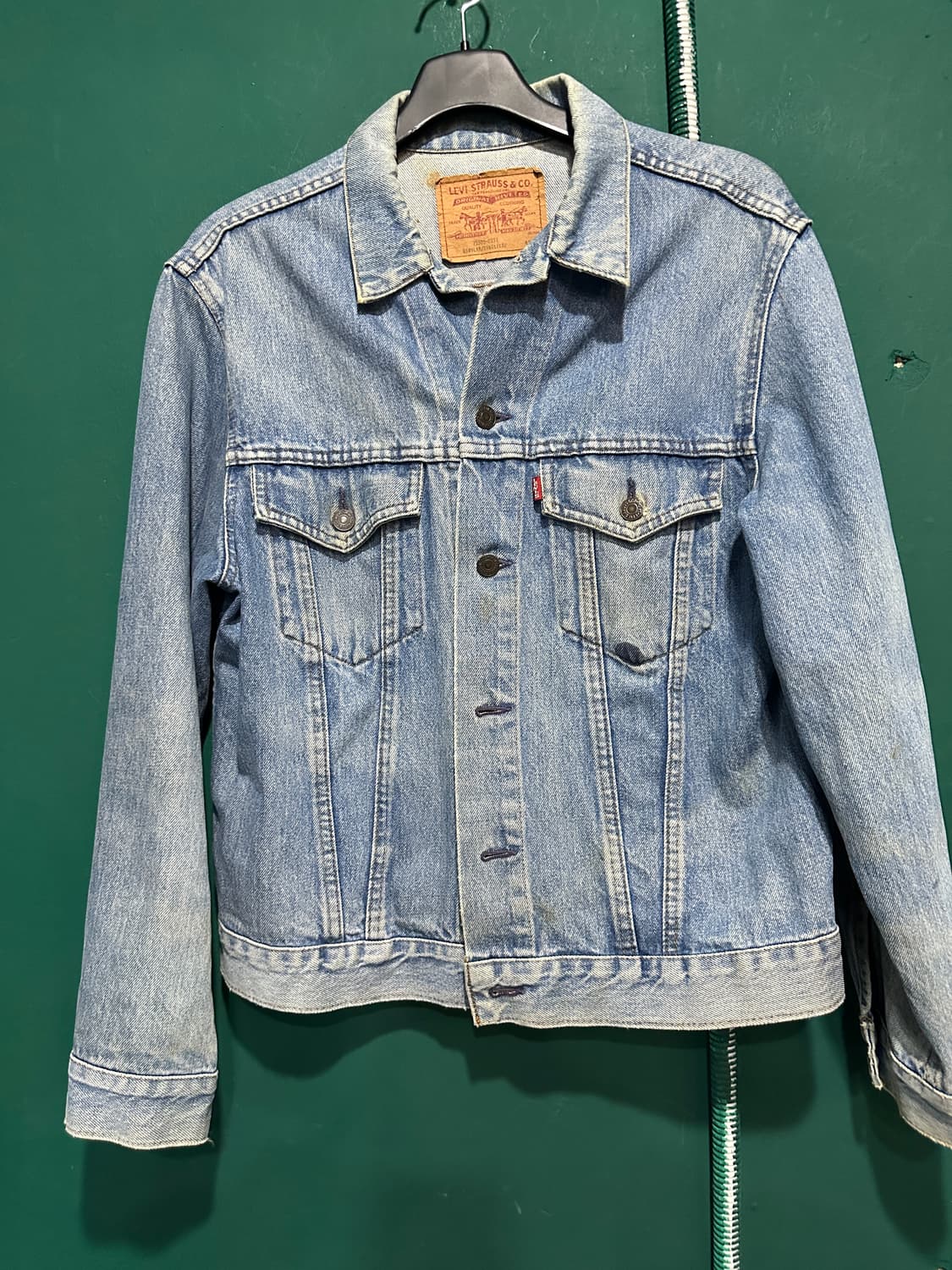 90s리바이스 3세대 트러커자켓 캐나다생산100 상품이미지1