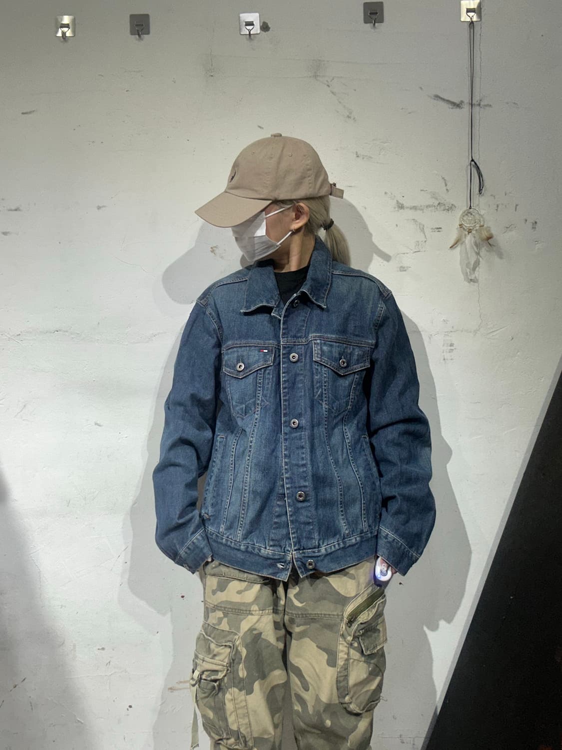 타미 힐피거 중청 클래식 데님 트러커 자켓 M 상품이미지2