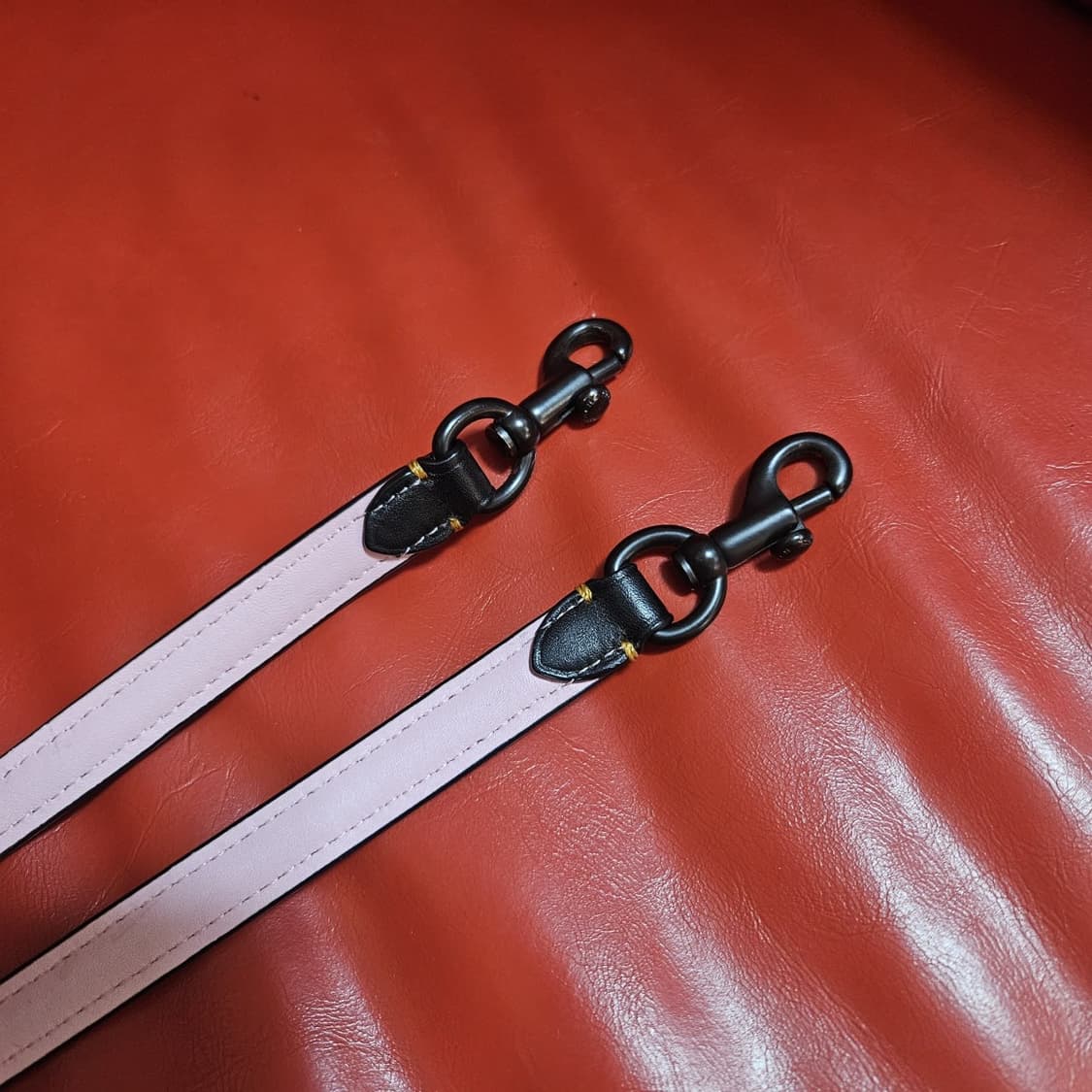 코치(Coach) 로그25 패블레더 위드 컬러블럭 스네이크 토트백 상품이미지6