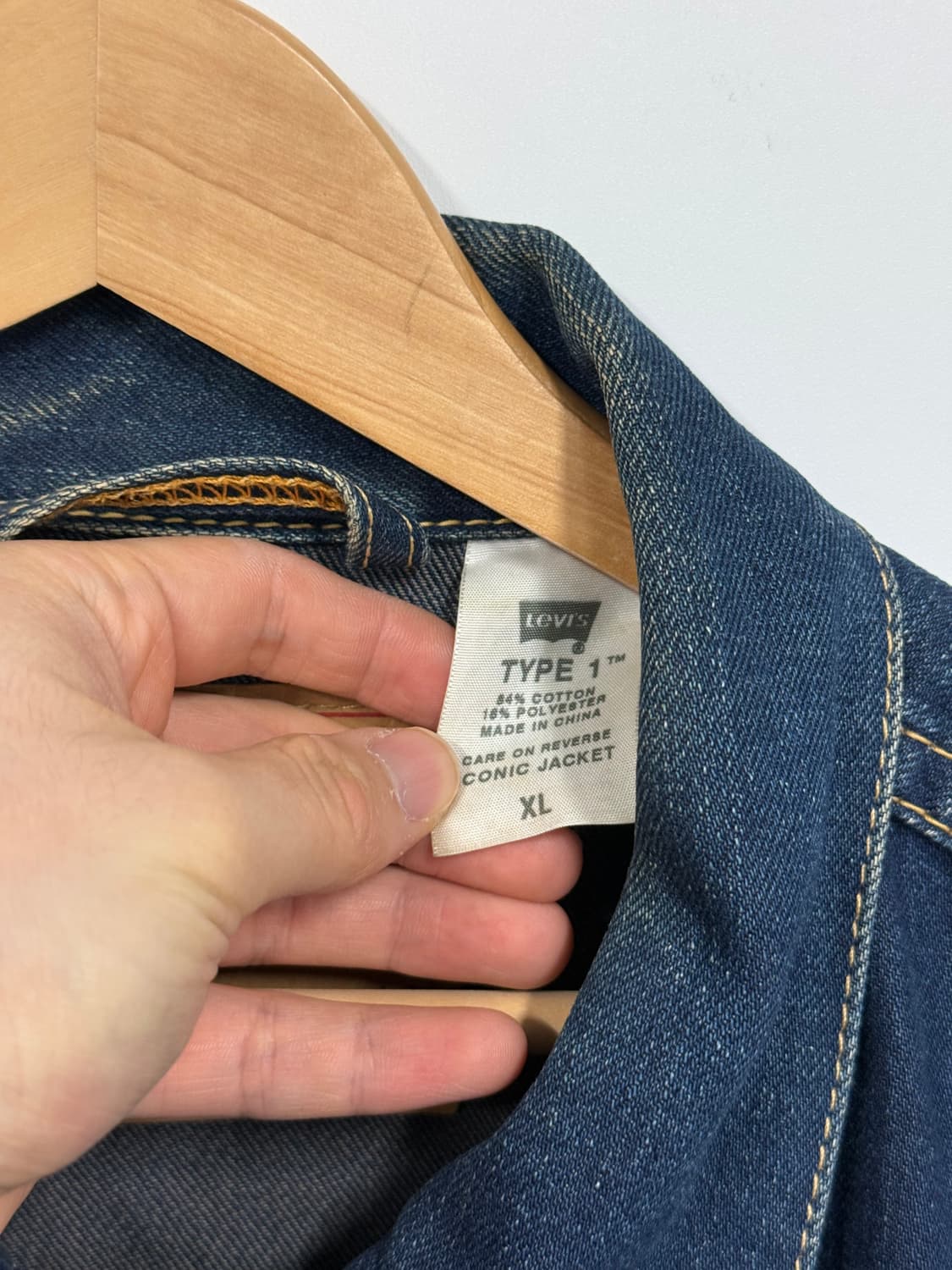 Levi's Iconic Type 1 Denim Jacket 상품이미지6