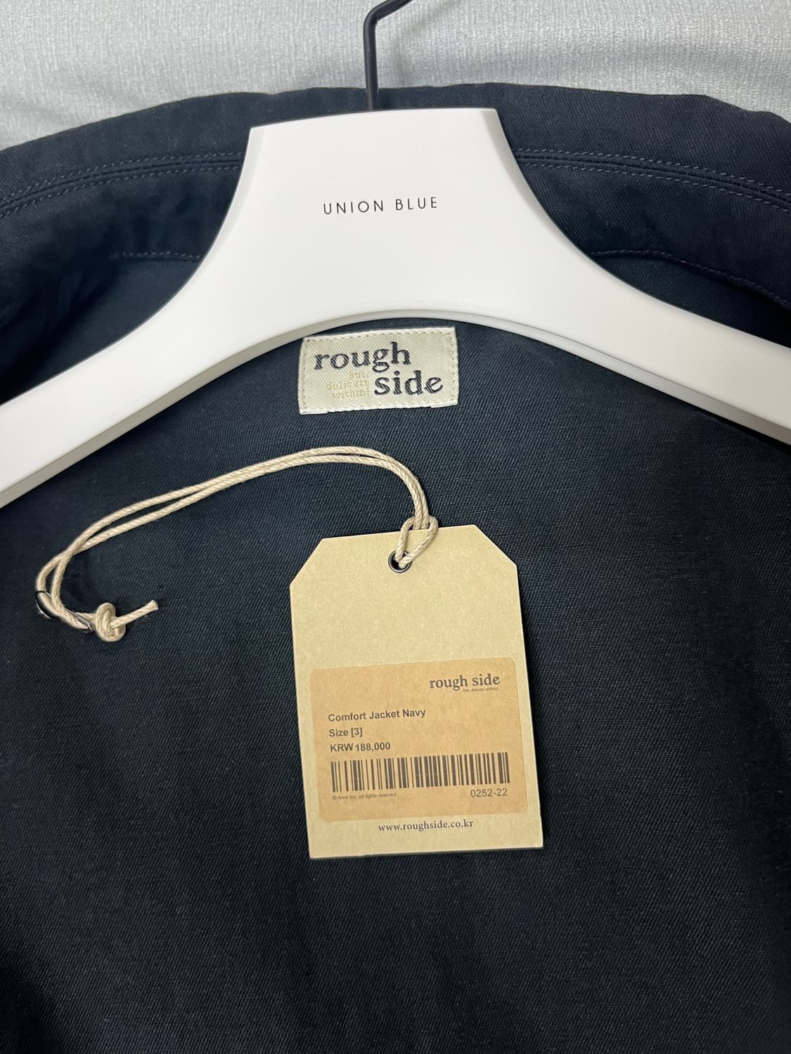 25FW 러프사이드 / 컴포트자켓 다크네이비 / 3 상품이미지4