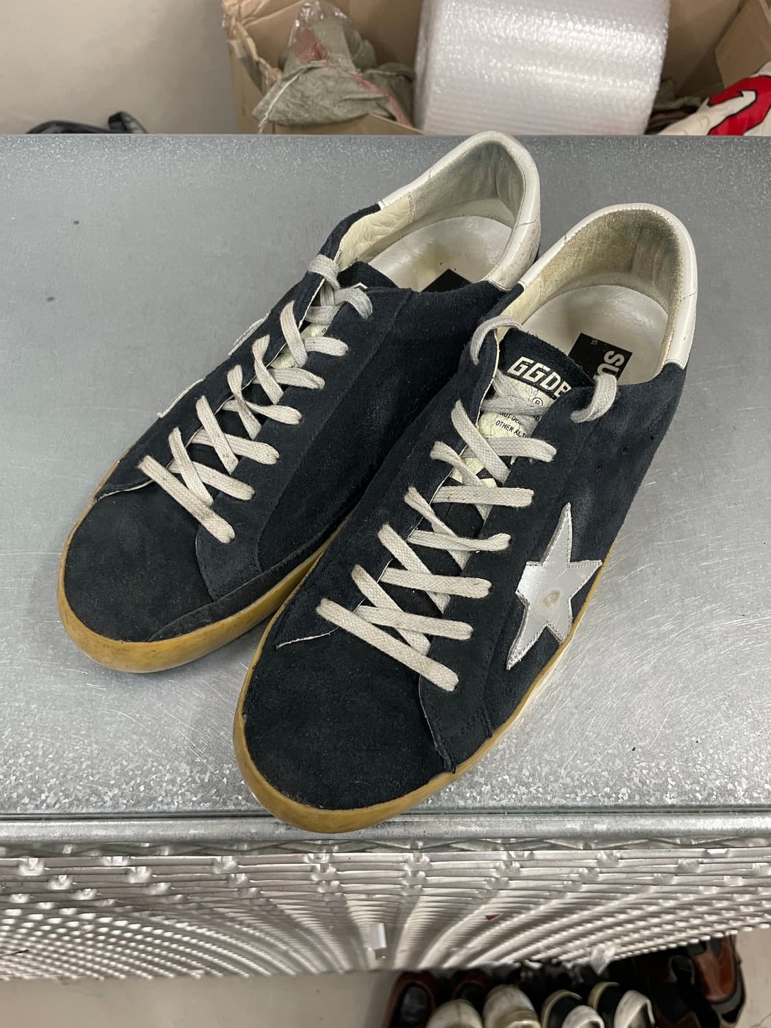 골든구스 슈퍼스타 스웨이드 네이비 43  (gr-4106) 상품이미지2