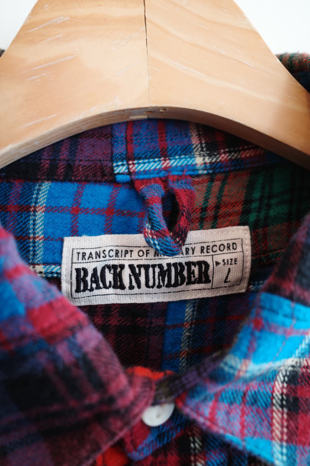 BACK NUMBER 백넘버 패치워크 셔츠  상품이미지3
