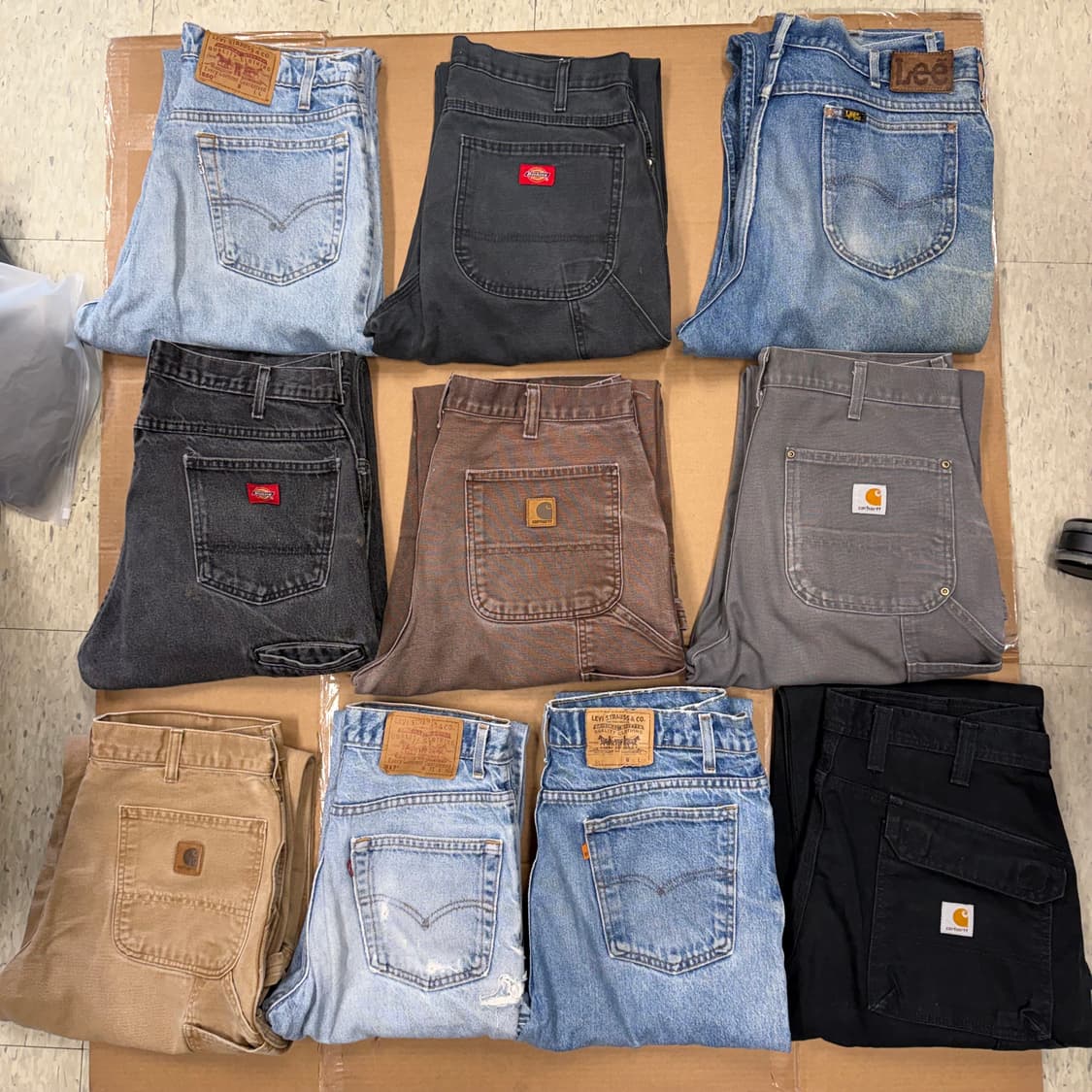 리바이스 517 550 칼하트 싱글니 디키즈 카펜터 상품이미지1