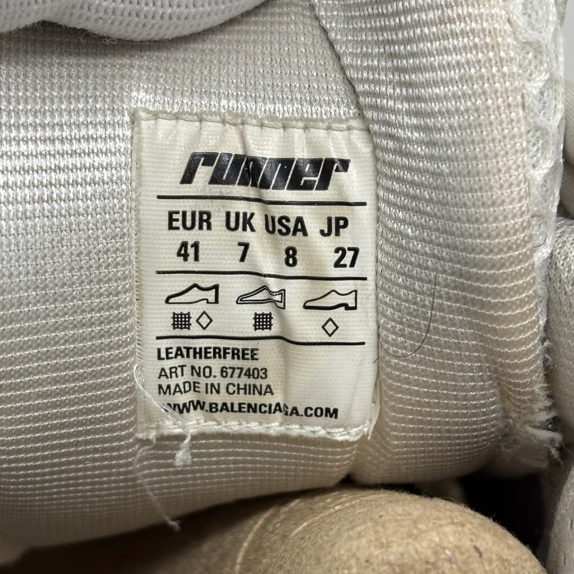 [41]발렌시아가 뉴러너 스니커즈 상품이미지5