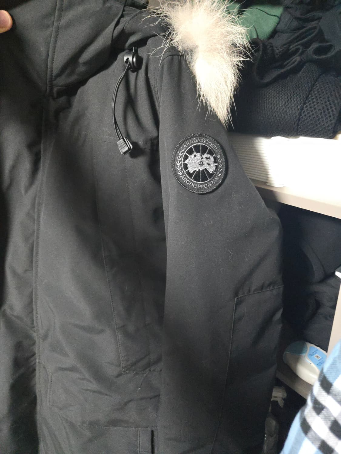 캐나다 구스 블랙  L  상품이미지3