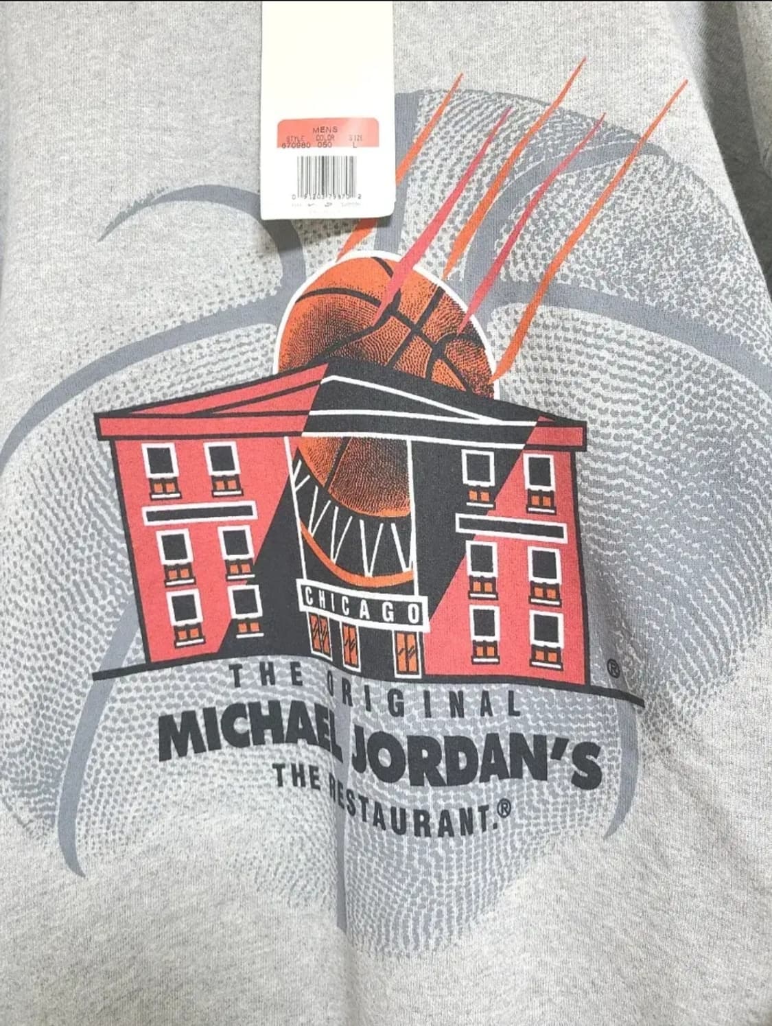 90s NIKE 마이클조던's The Restaurant 빈티지 스웻셔츠 상품이미지3
