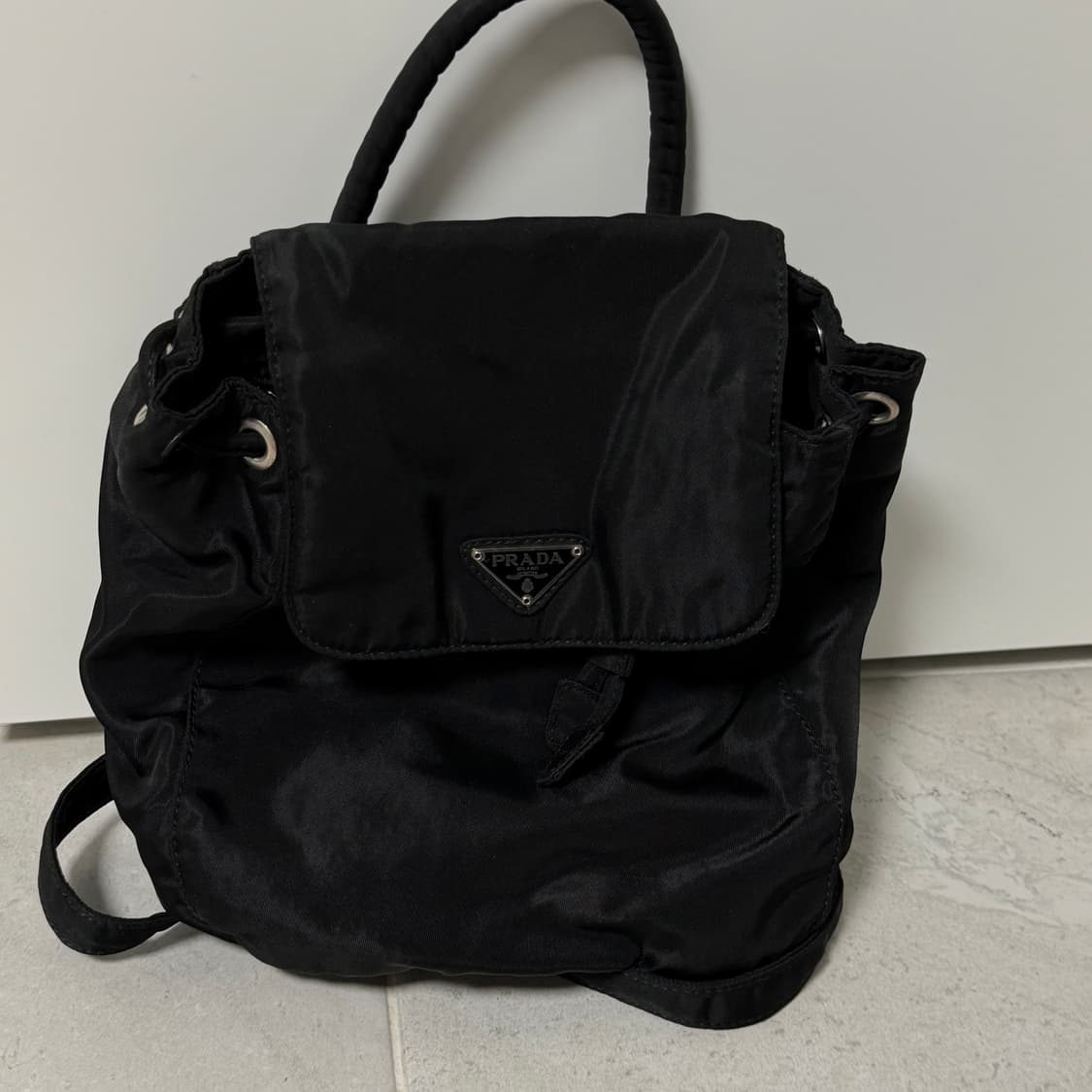 프라다 포코노 미니 백팩(명품 감정서 포함) 상품이미지6