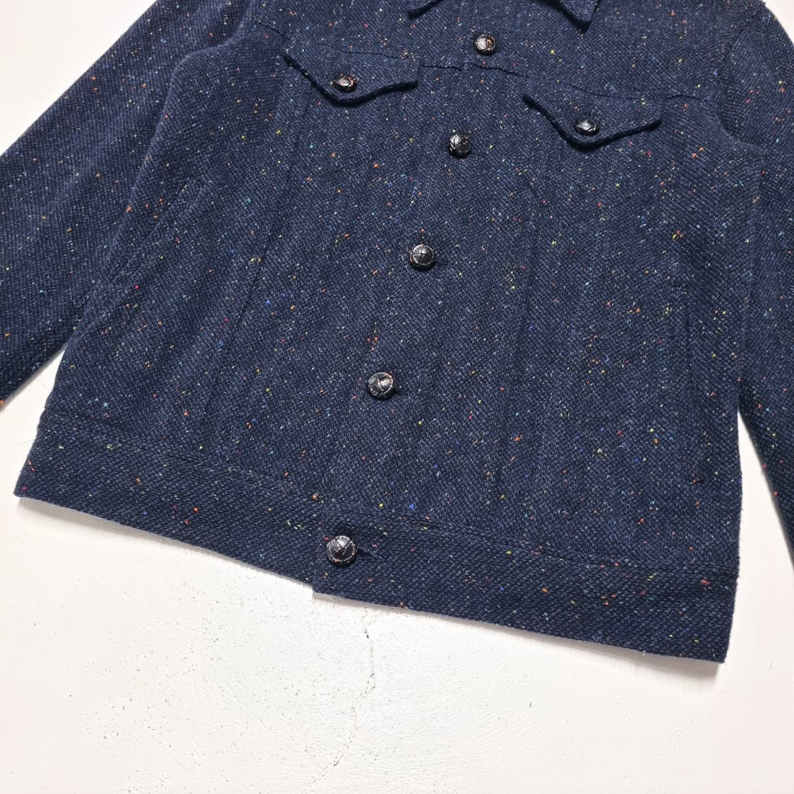 ROW 트위드 트러커 자켓 - L 상품이미지4