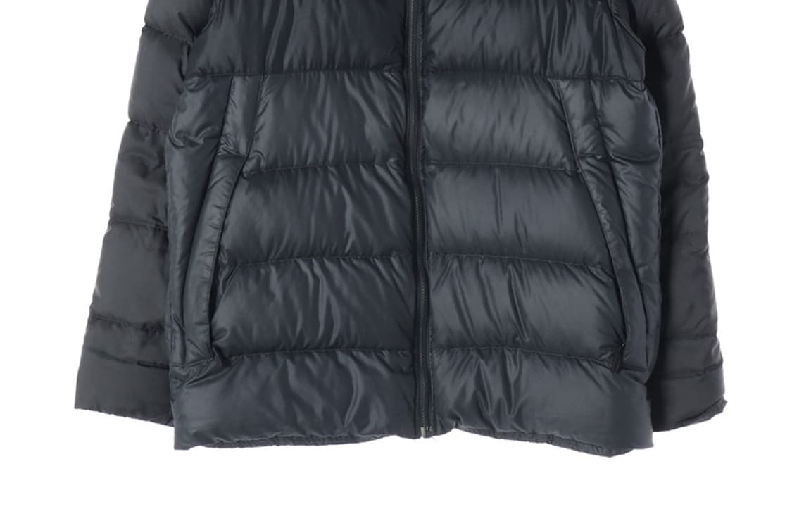 나이키 스우시 블랙 덕다운 패딩 자켓 L 상품이미지5