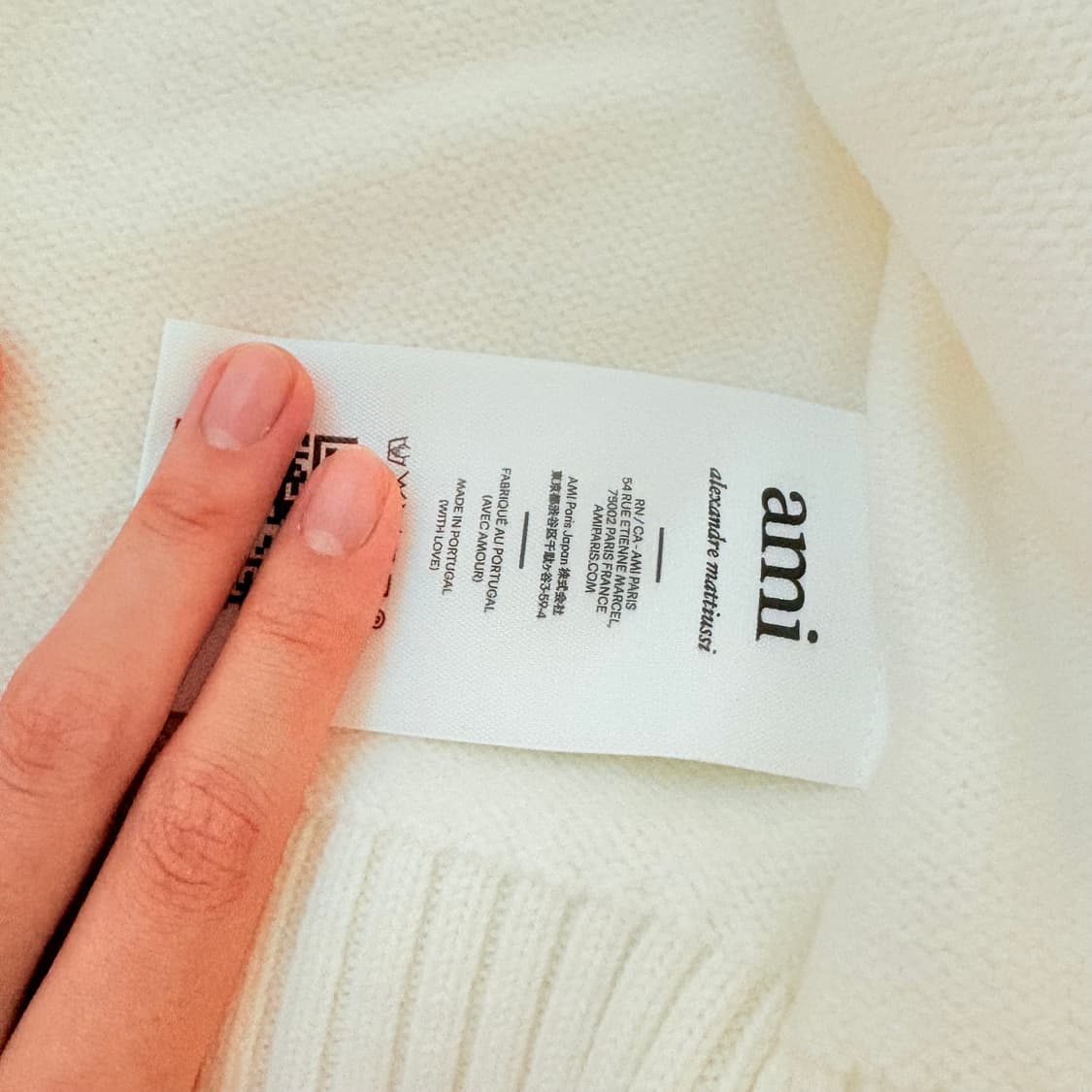 아미 빅하트 가디건 택달린 새제품 m사이즈 상품이미지4