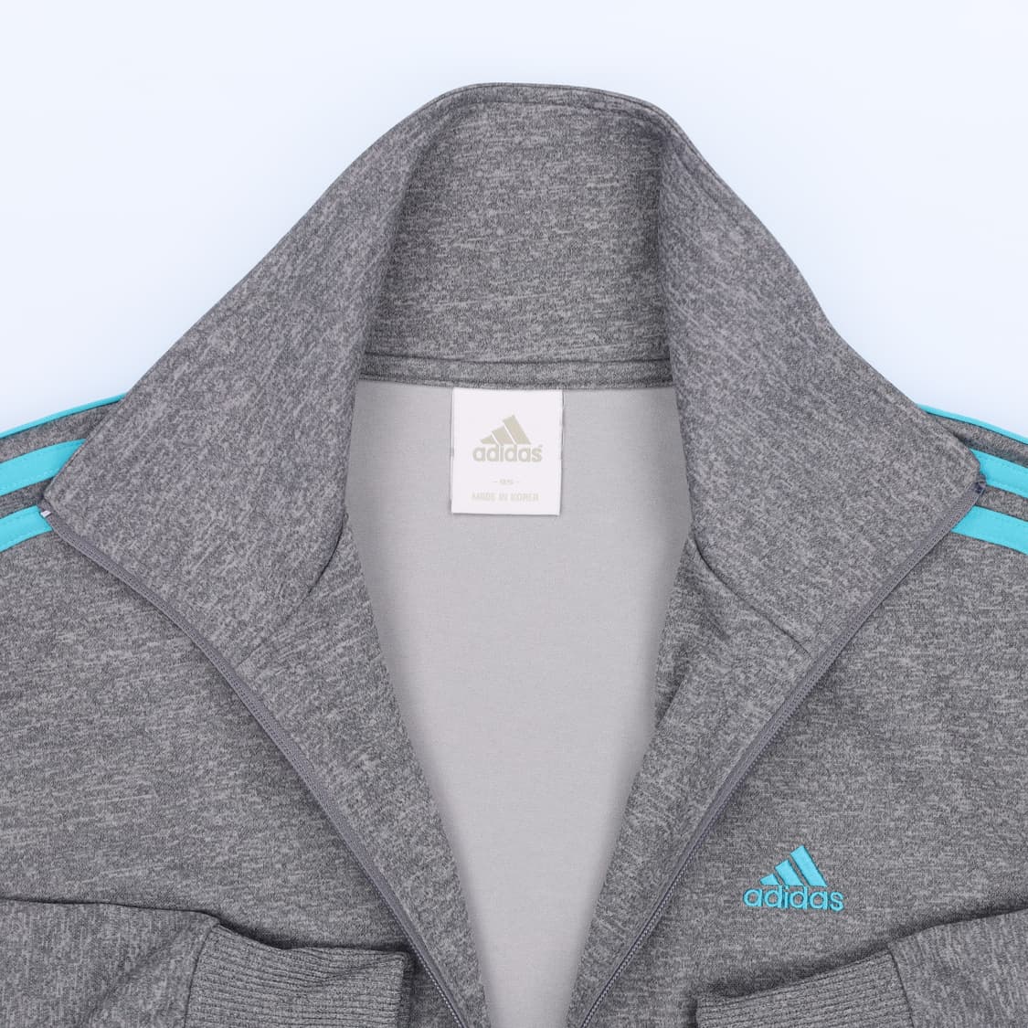 [95] 아디다스 여성 그레이 트랙탑 집업 져지 자켓 N7019 상품이미지5