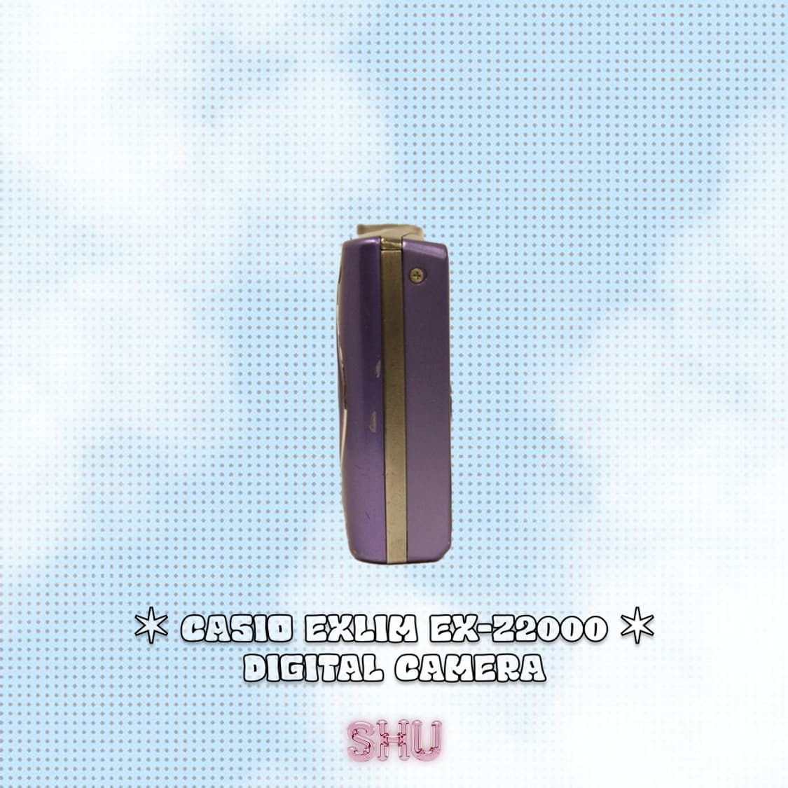 카시오 엑슬림 EX-Z2000 빈티지 디카 퍼플  상품이미지3