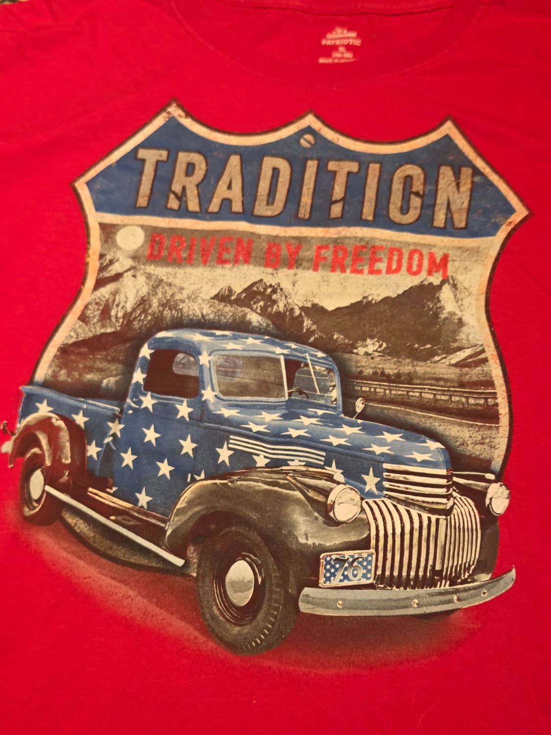 아메리칸 트러커 무드 티셔츠 상품이미지3