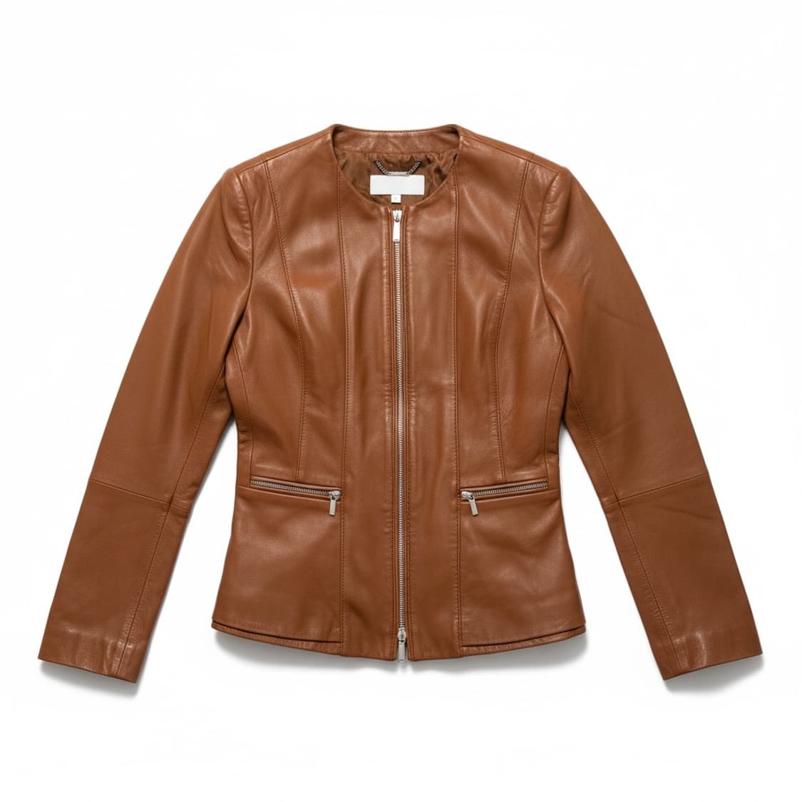 Hugo Boss 휴고보스 브라운 램스킨 레더 자켓 34 (클래식) 상품이미지2