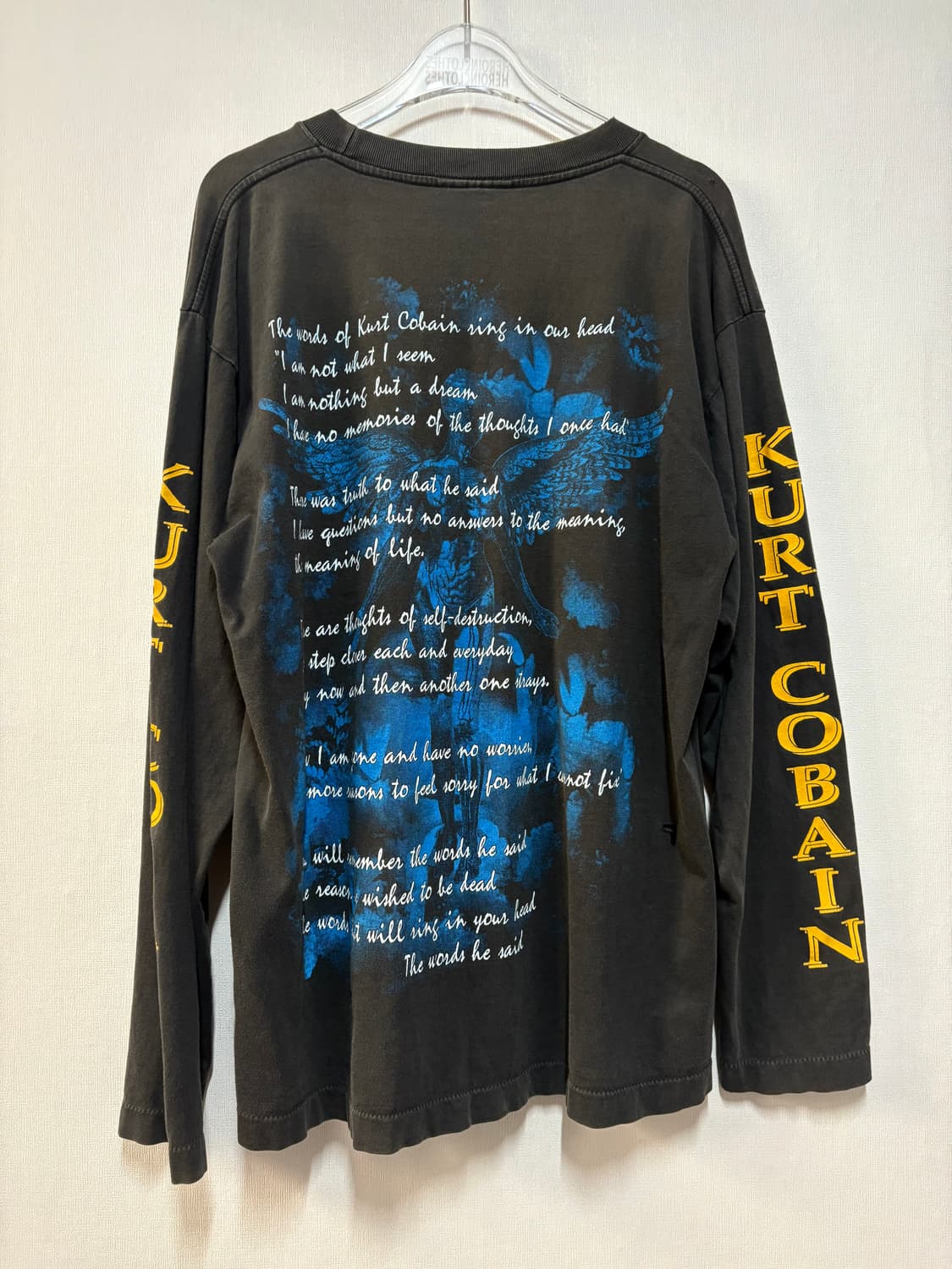 [XL] 90‘s Nirvana 부트렉 롱슬리브 상품이미지2