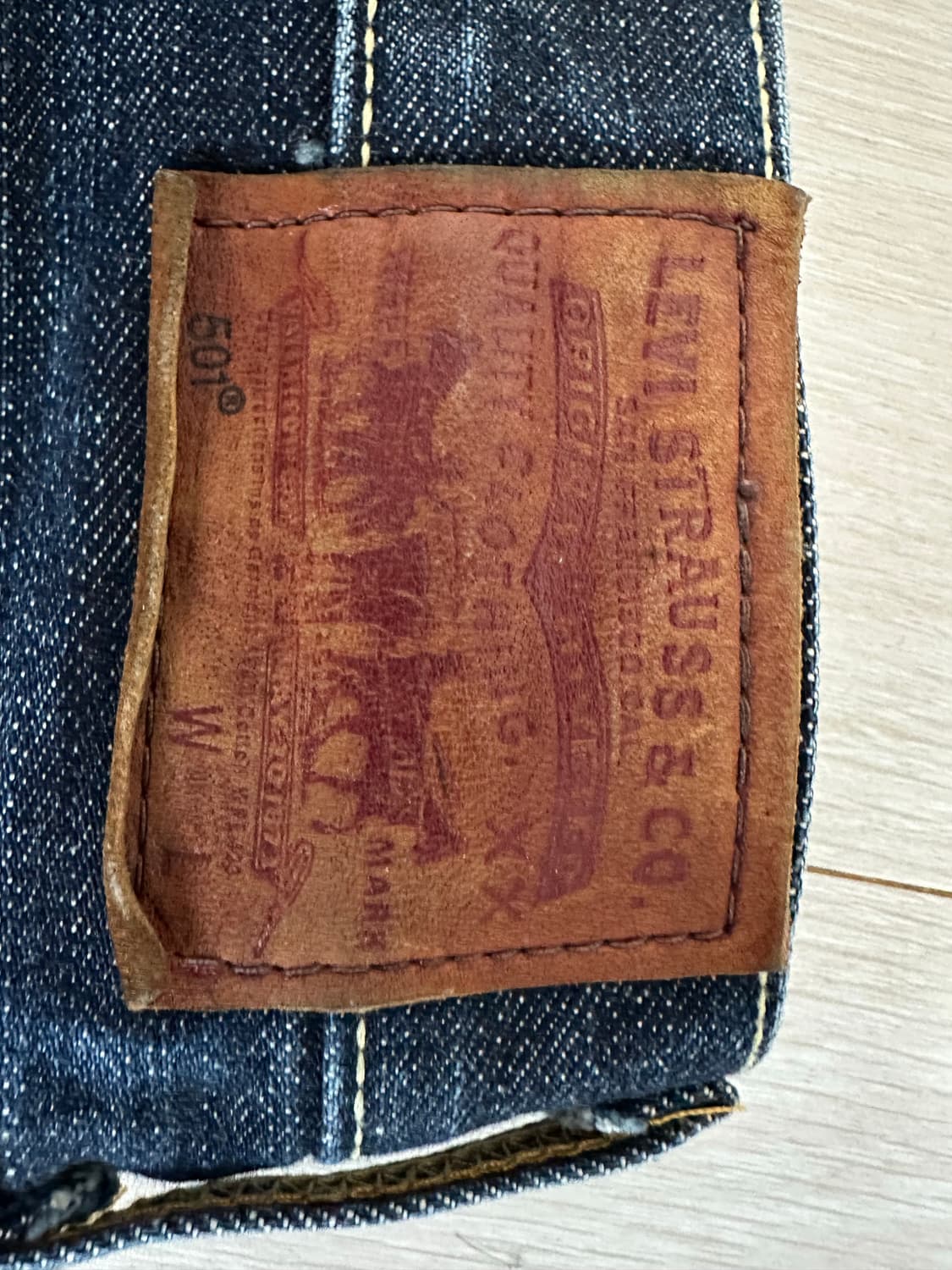 리바이스 501 캐피탈E made in USA 상품이미지3