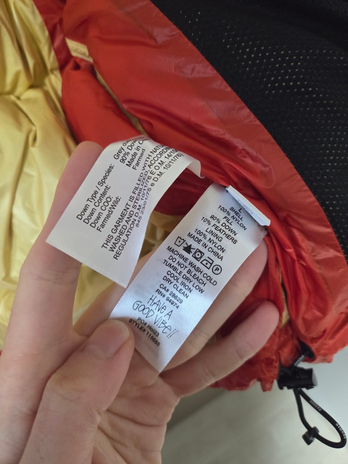 스투시 마이크로 립스탑 카옌 다운 파카 L 상품이미지9