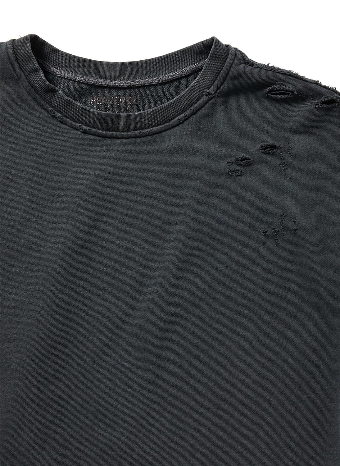 Perverze distress step layered sweatshir 상품이미지7